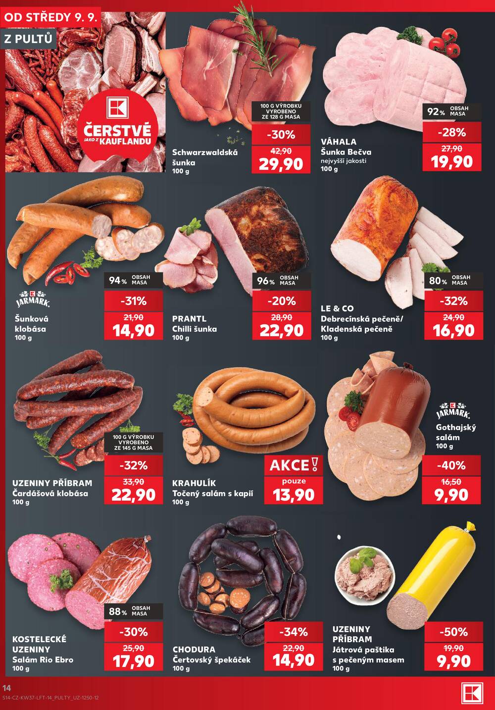 Kaufland 9.9. - 15.9. - Kaufland - Roudnice nad Labem