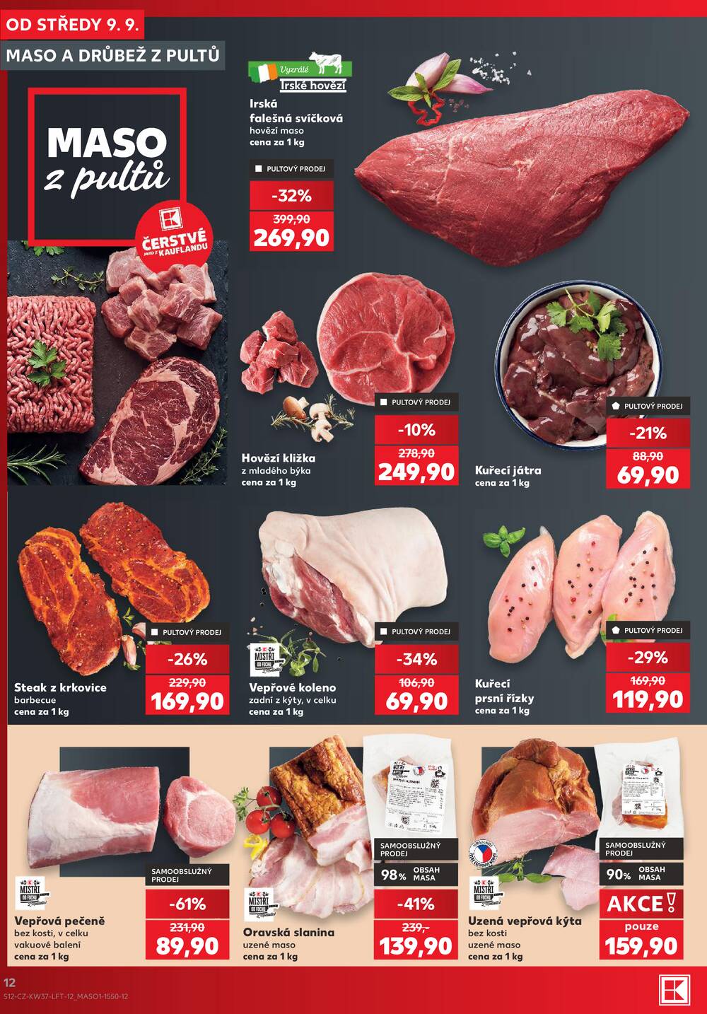 Leták Kaufland - Kaufland 9.9. - 15.9. - Kaufland - Kutná Hora - strana 12 Leták Kaufland - Kaufland 9.9. - 15.9. - Kaufland - Kutná Hora - strana 12