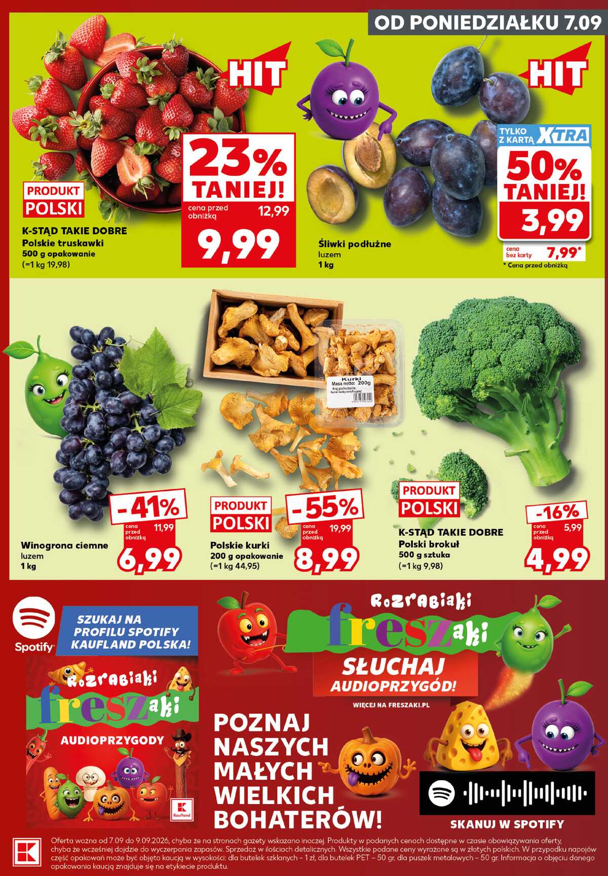 Leták Kaufland Polsko 7.9.-9.9.2026 - Silný start strana 3
