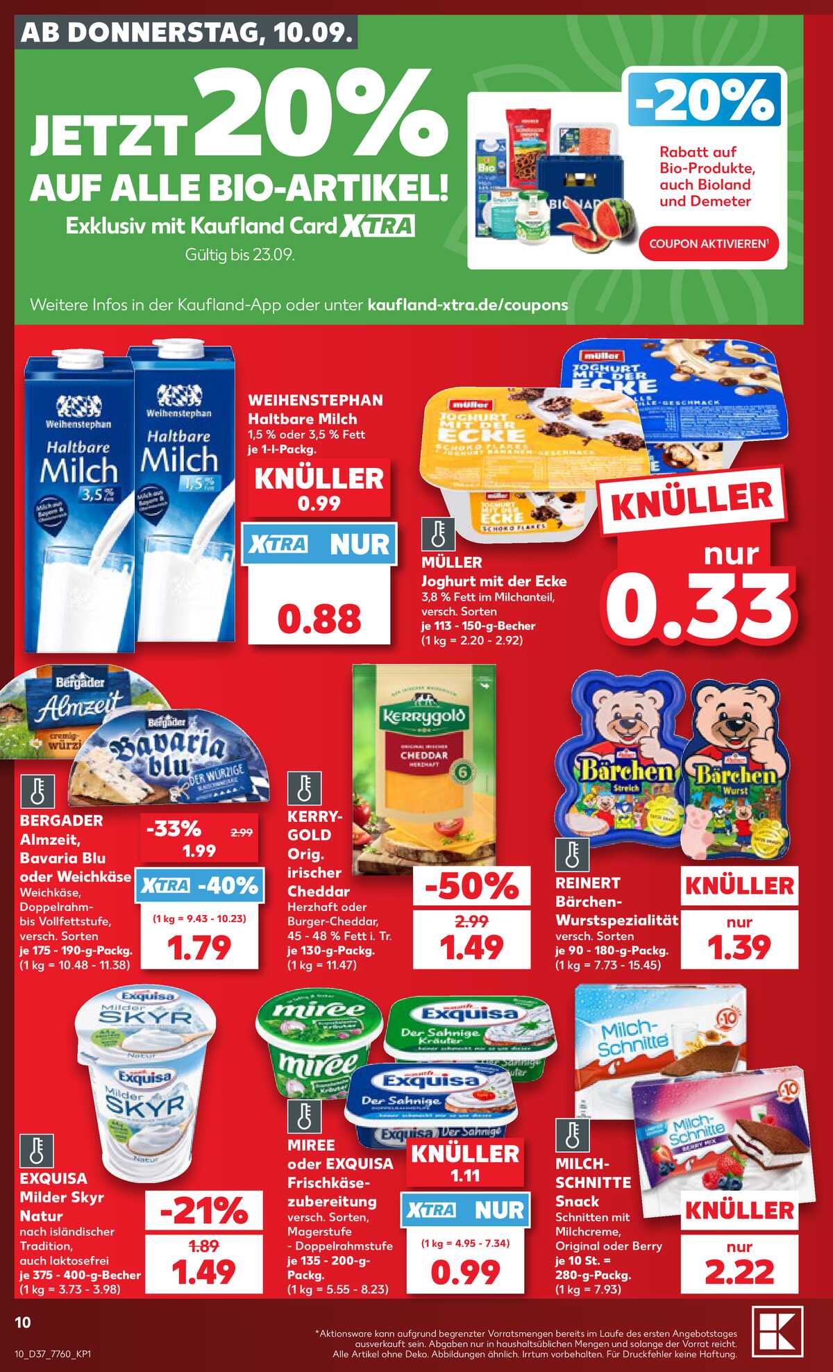 Leták Kaufland Německo 10.9.-16.9.2026 strana 10