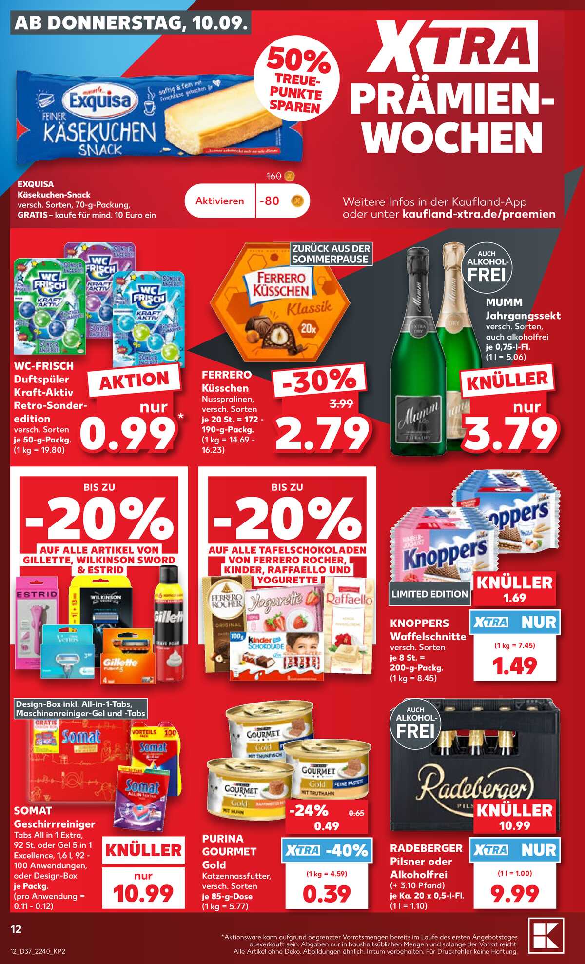 Leták Kaufland Německo 10.9.-16.9.2026 strana 12