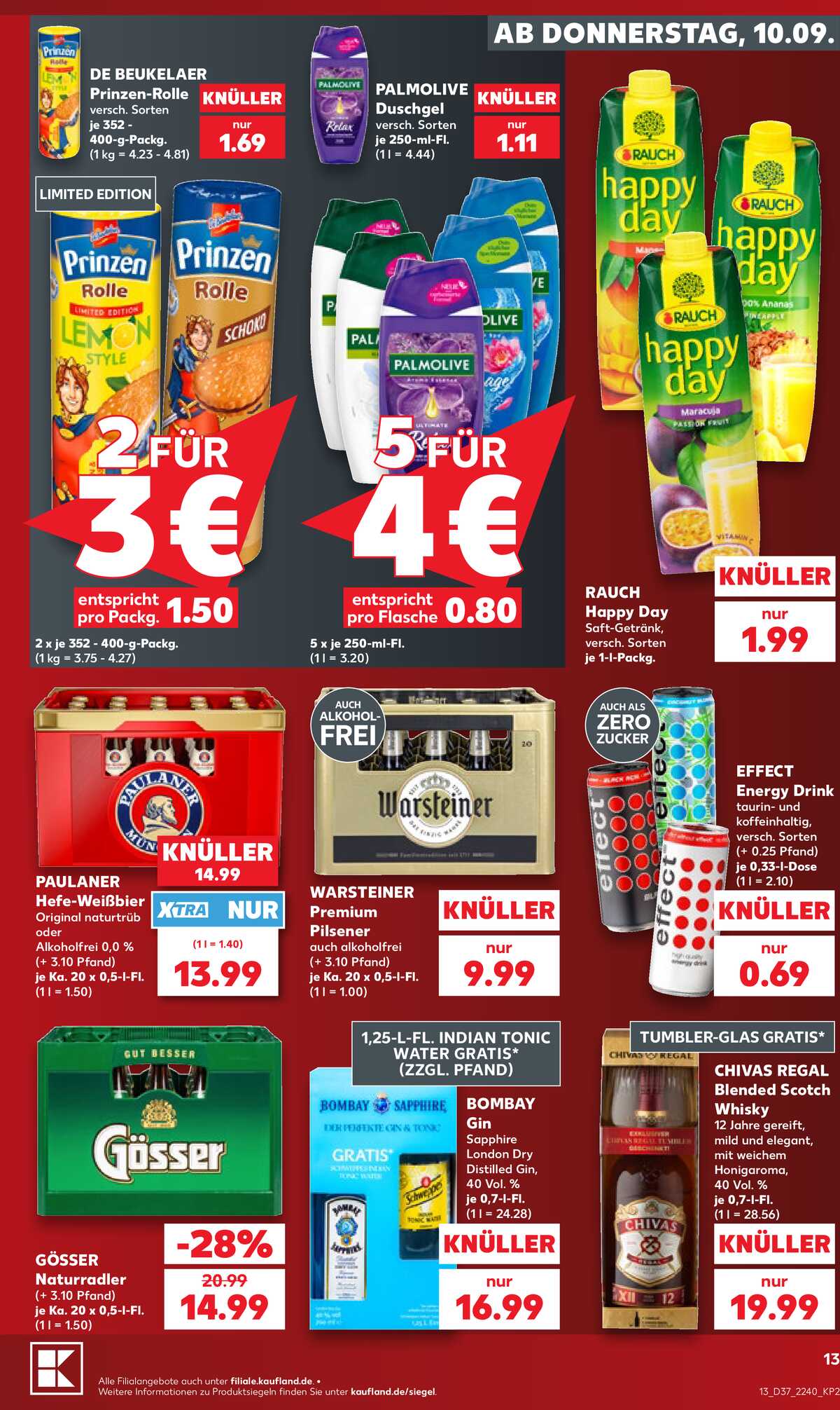 Leták Kaufland Německo 10.9.-16.9.2026 strana 13