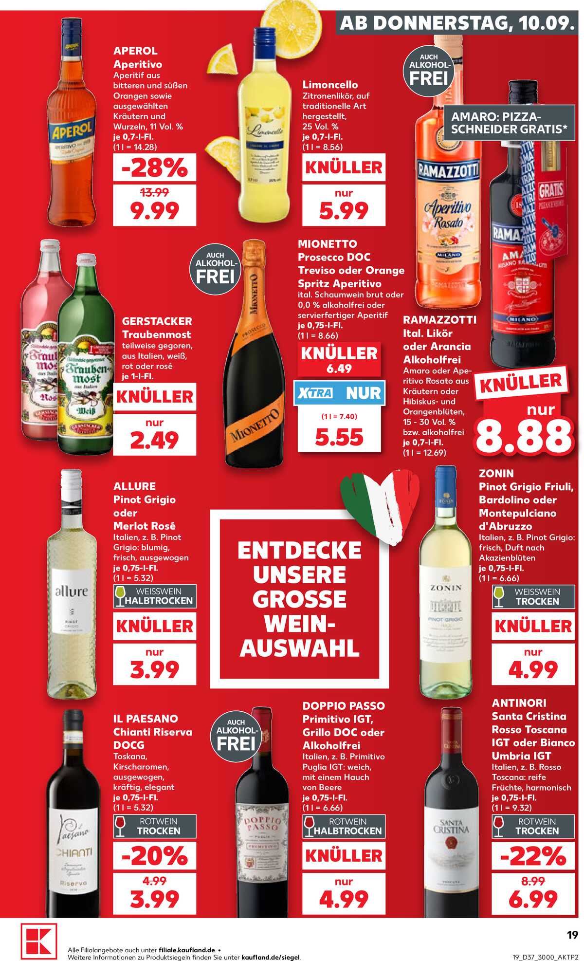 Leták Kaufland Německo 10.9.-16.9.2026 strana 19