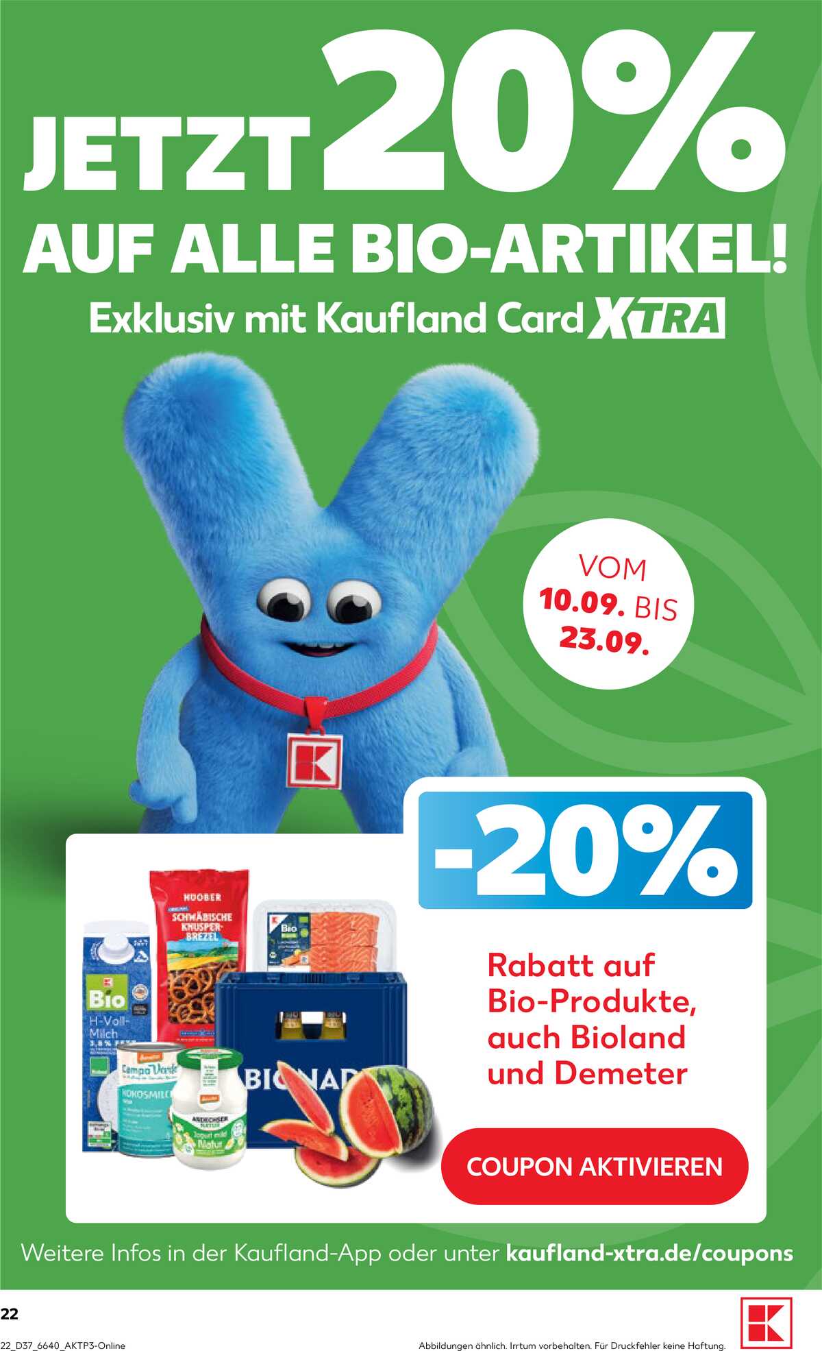 Leták Kaufland Německo 10.9.-16.9.2026 strana 22