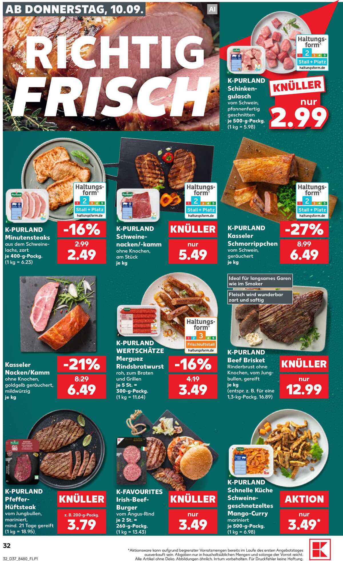 Leták Kaufland Německo 10.9.-16.9.2026 strana 32