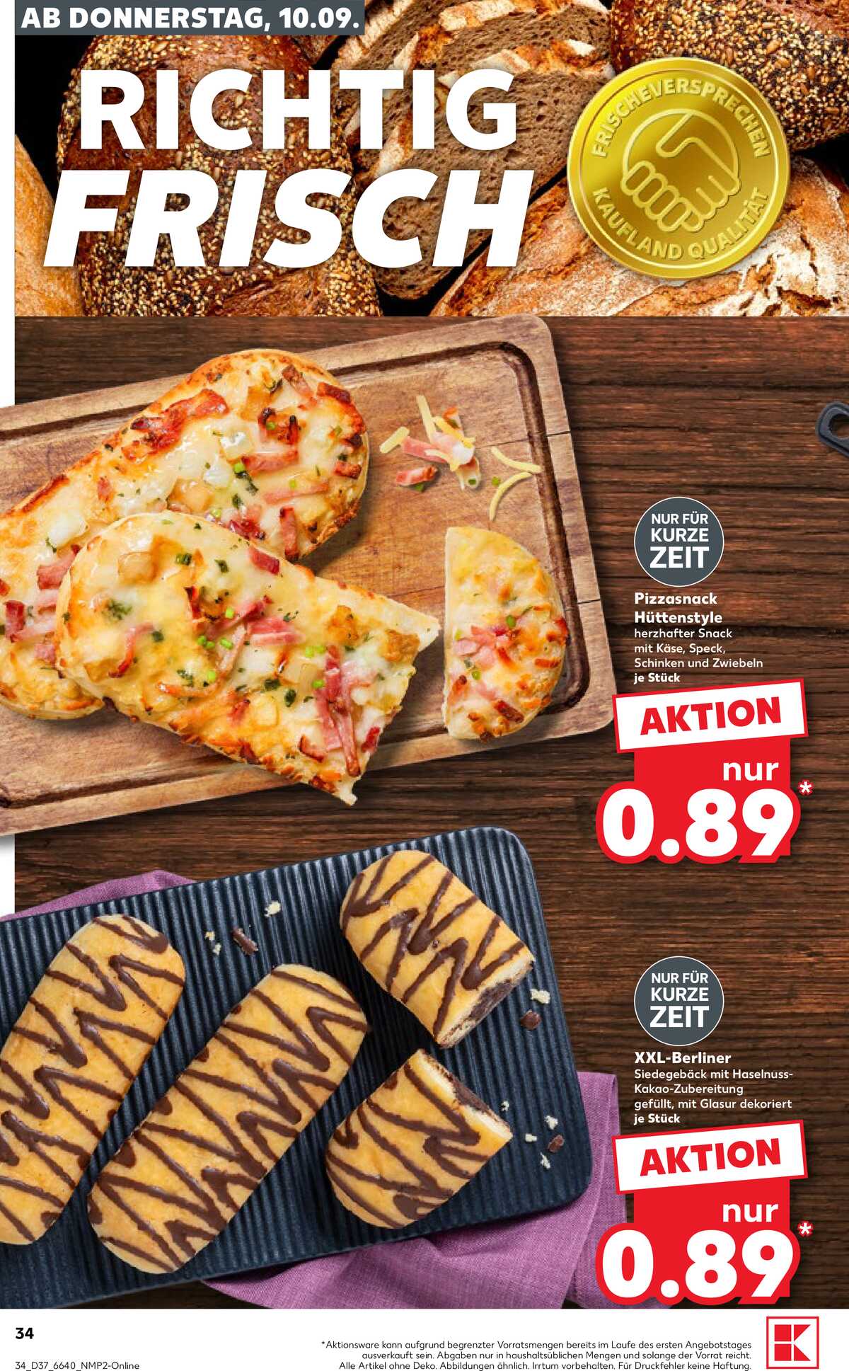 Leták Kaufland Německo 10.9.-16.9.2026 strana 34