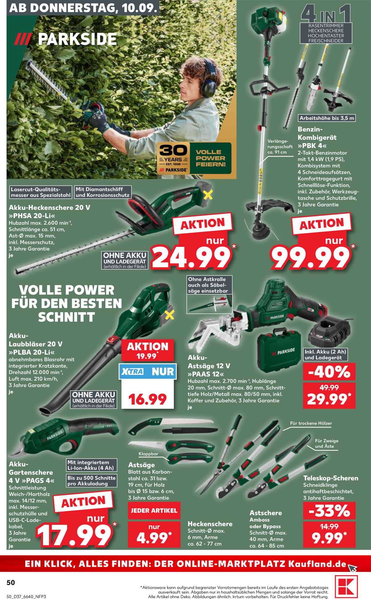 Leták Kaufland Německo 10.9.-16.9.2026 strana 50