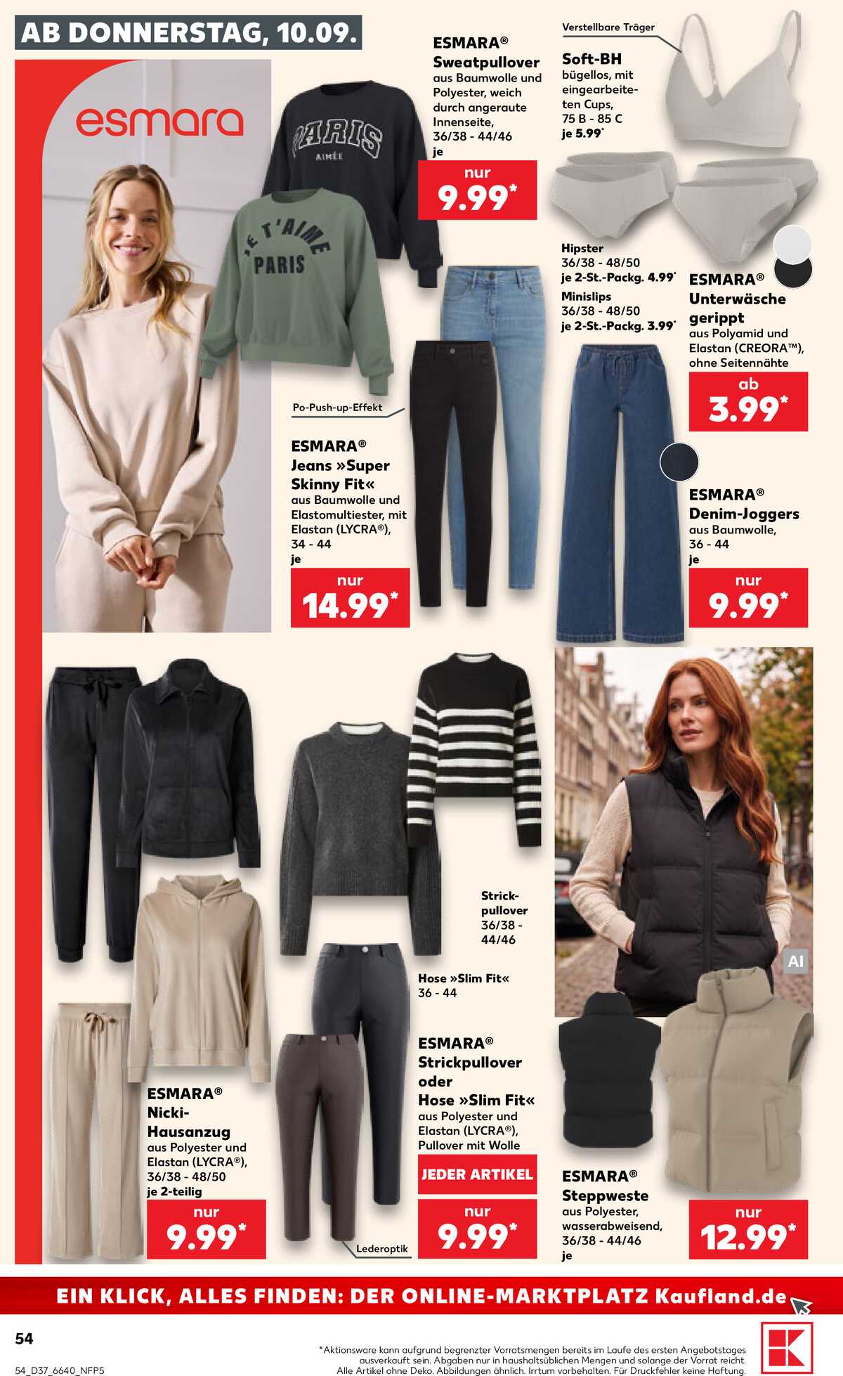 Leták Kaufland Německo 10.9.-16.9.2026 strana 54