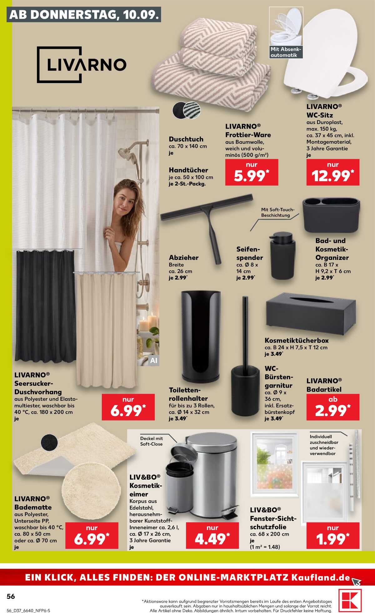 Leták Kaufland Německo 10.9.-16.9.2026 strana 56