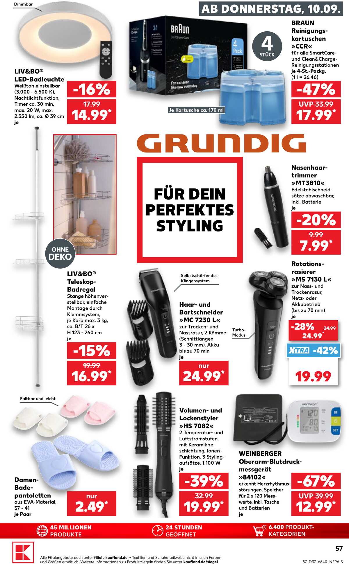 Leták Kaufland Německo 10.9.-16.9.2026 strana 57