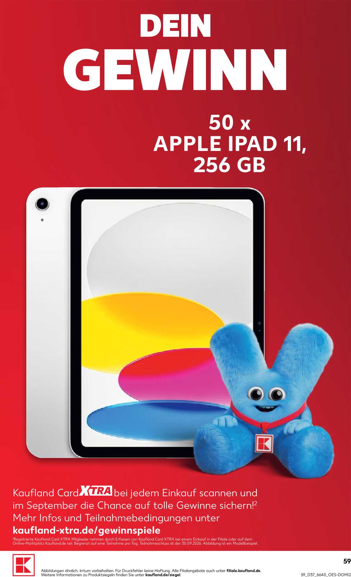 Leták Kaufland Německo 10.9.-16.9.2026 strana 59