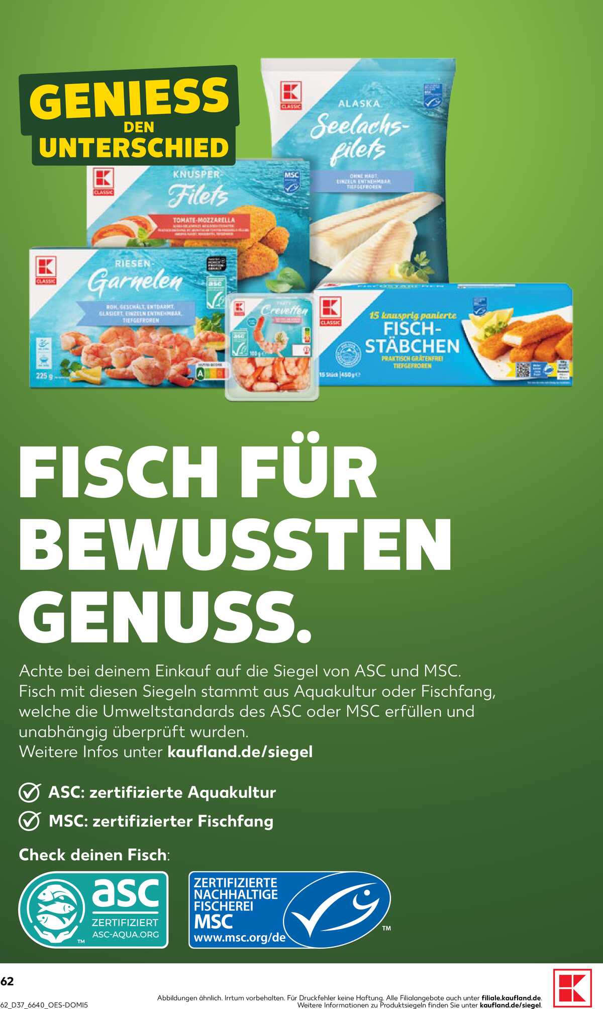 Leták Kaufland Německo 10.9.-16.9.2026 strana 62