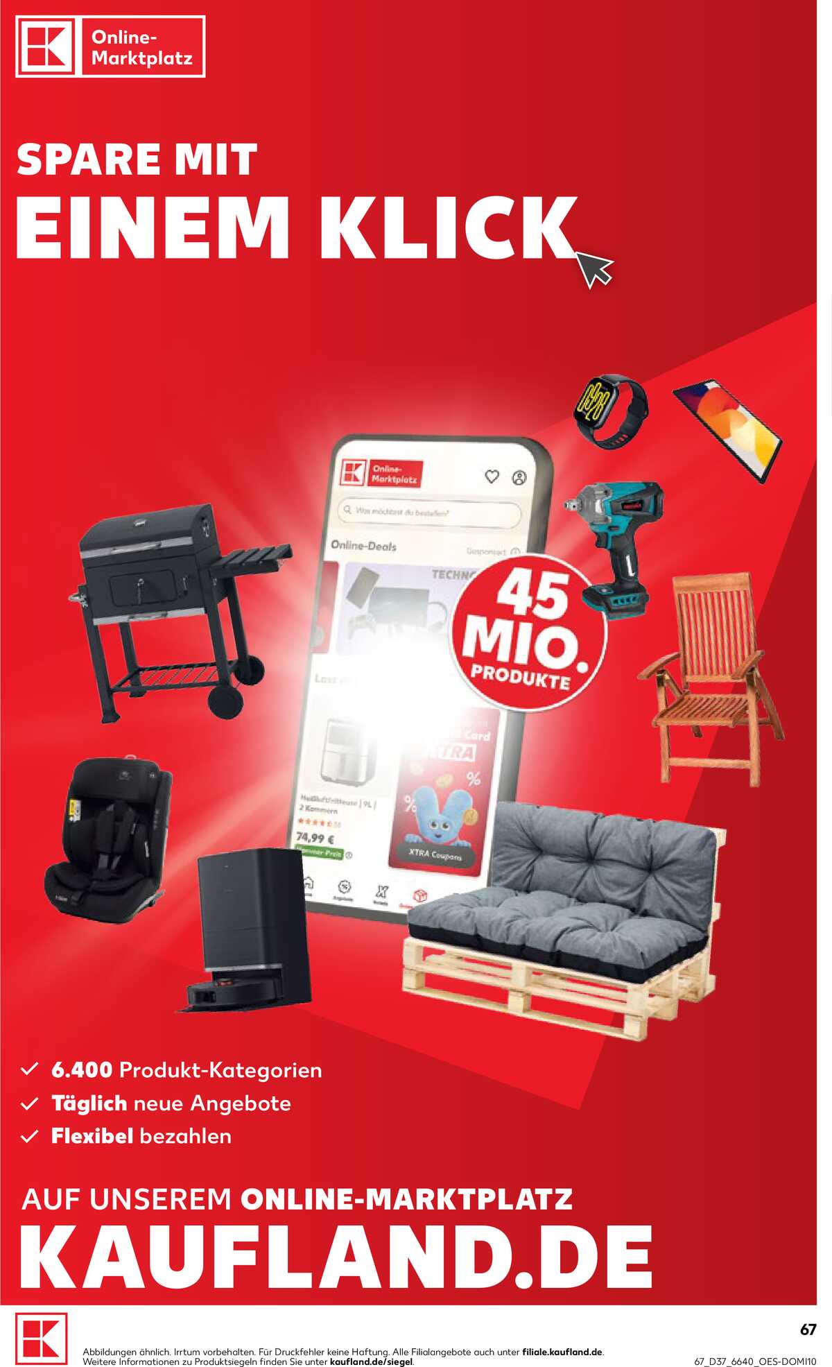 Leták Kaufland Německo 10.9.-16.9.2026 strana 67