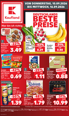 Leták Kaufland Německo 10.9.-16.9.2026
