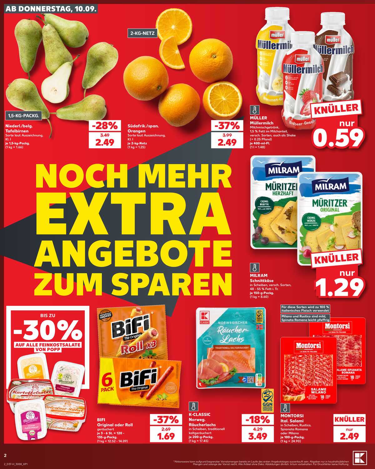 Leták Kaufland Německo 10.9.-16.9.2026 strana 2