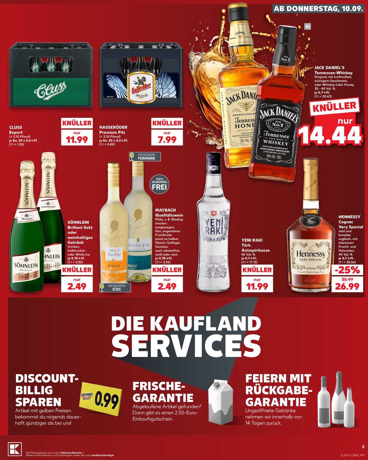 Leták Kaufland Německo 10.9.-16.9.2026 strana 5