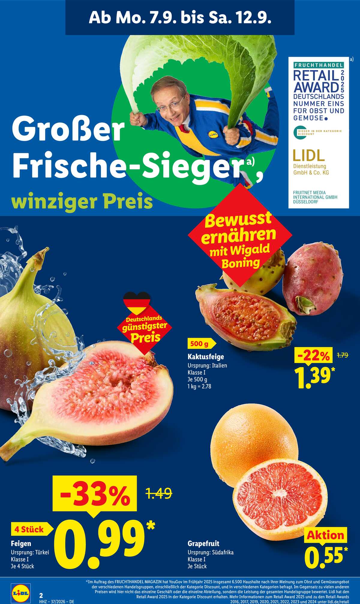 Leták Lidl Německo 7.9.-12.9.2026 strana 2