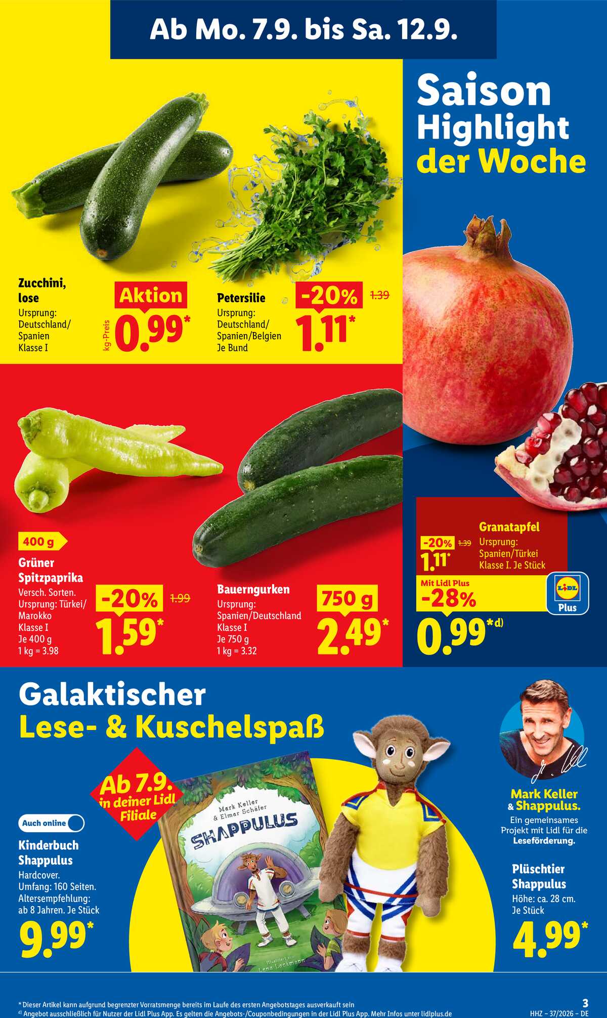 Leták Lidl Německo 7.9.-12.9.2026 strana 3
