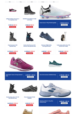 Intersport Boty - 6. 9. 2026