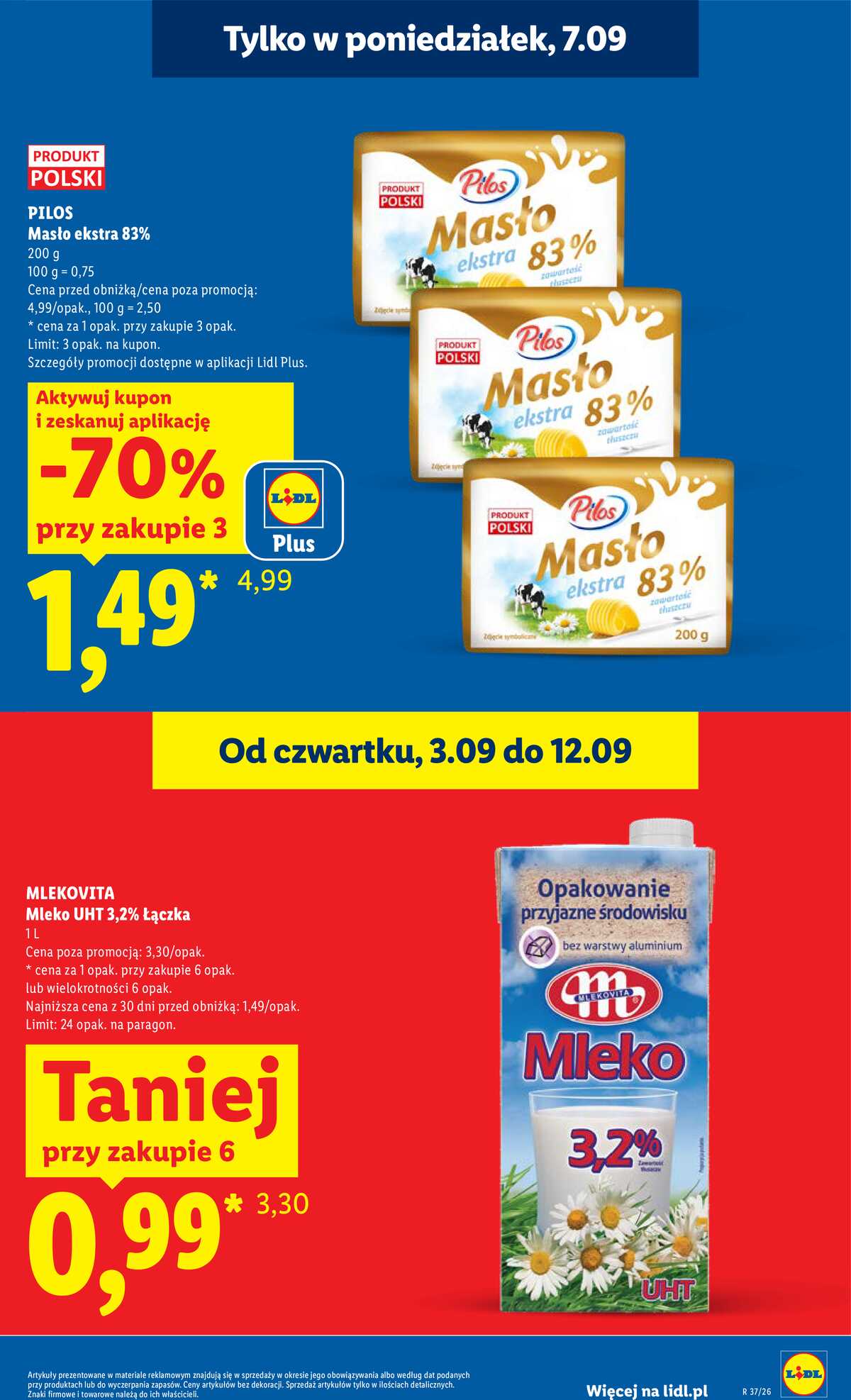 Leták Lidl Polsko 7.9.-9.9.2026 - Leták platí od 7. září do 9. září strana 7