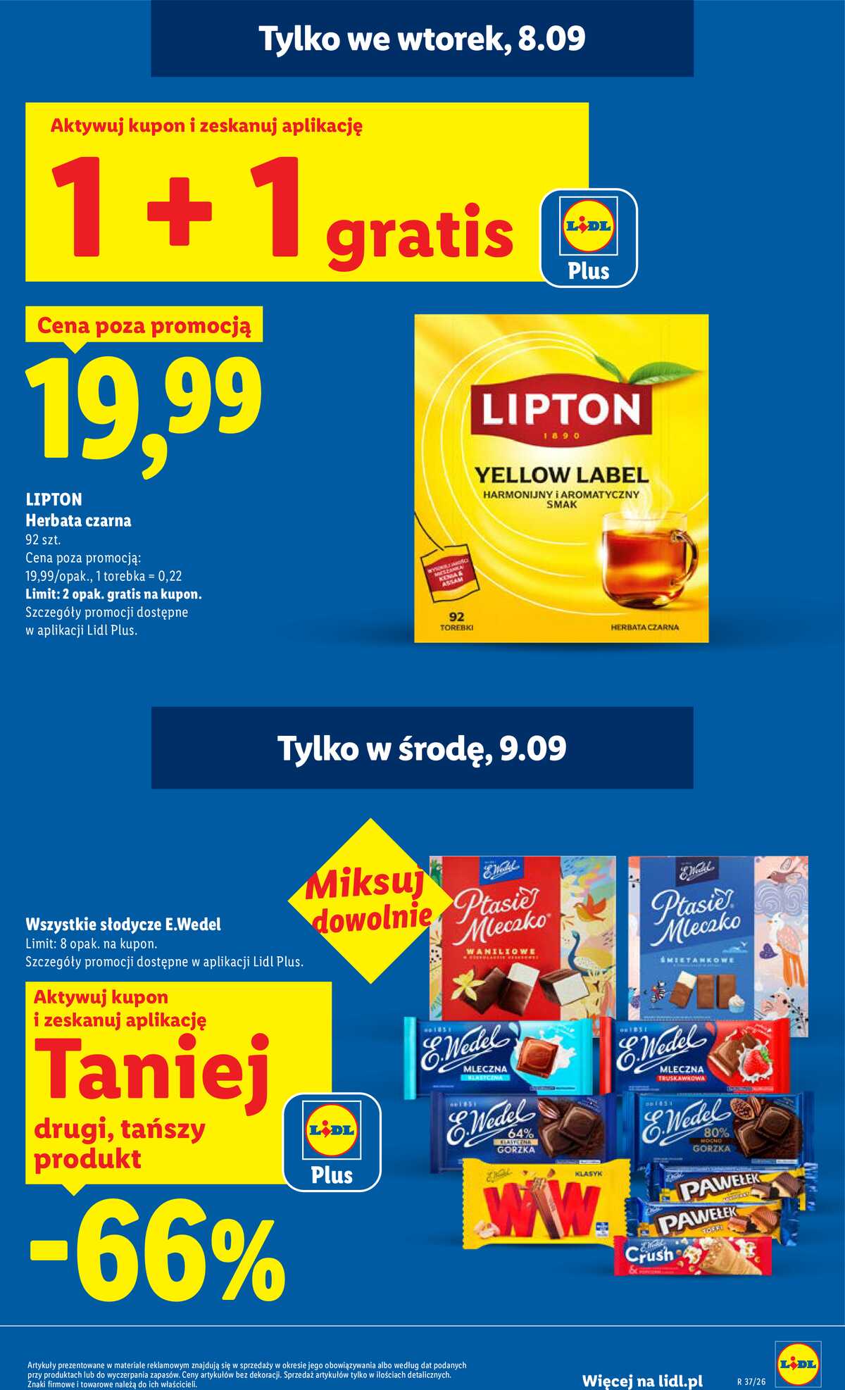 Leták Lidl Polsko 7.9.-9.9.2026 - Leták platí od 7. září do 9. září strana 9