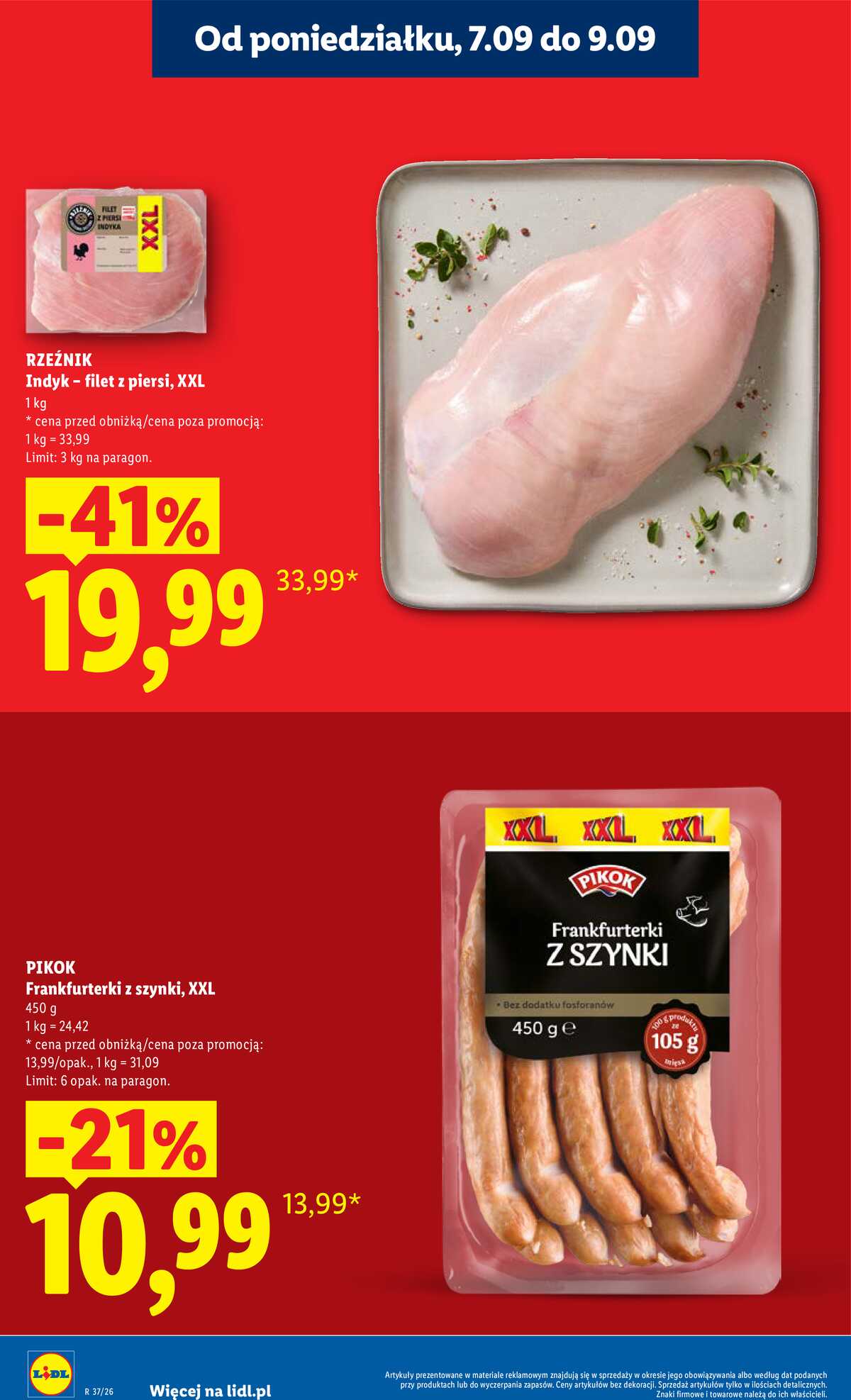 Leták Lidl Polsko 7.9.-9.9.2026 - Leták platí od 7. září do 9. září strana 12