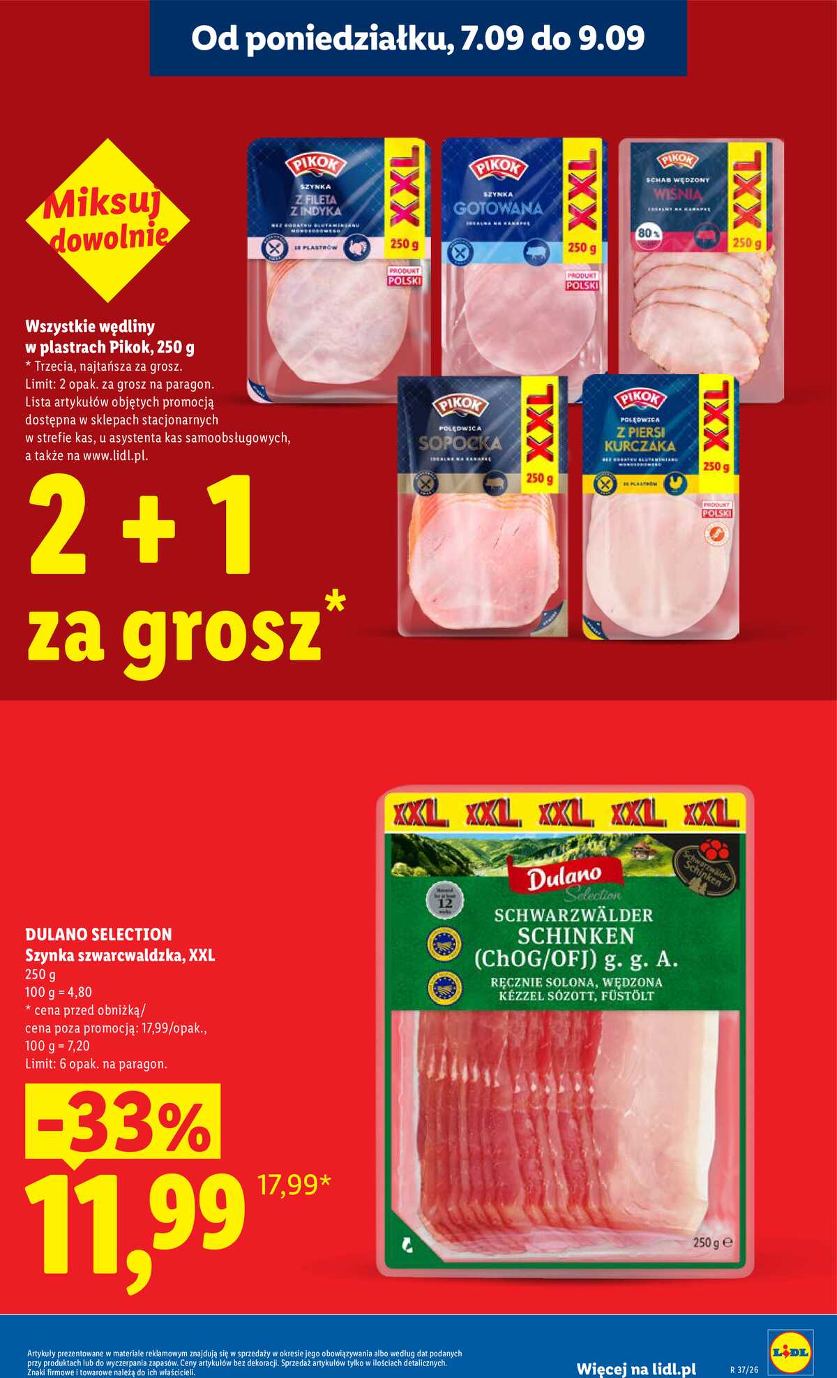 Leták Lidl Polsko 7.9.-9.9.2026 - Leták platí od 7. září do 9. září strana 13