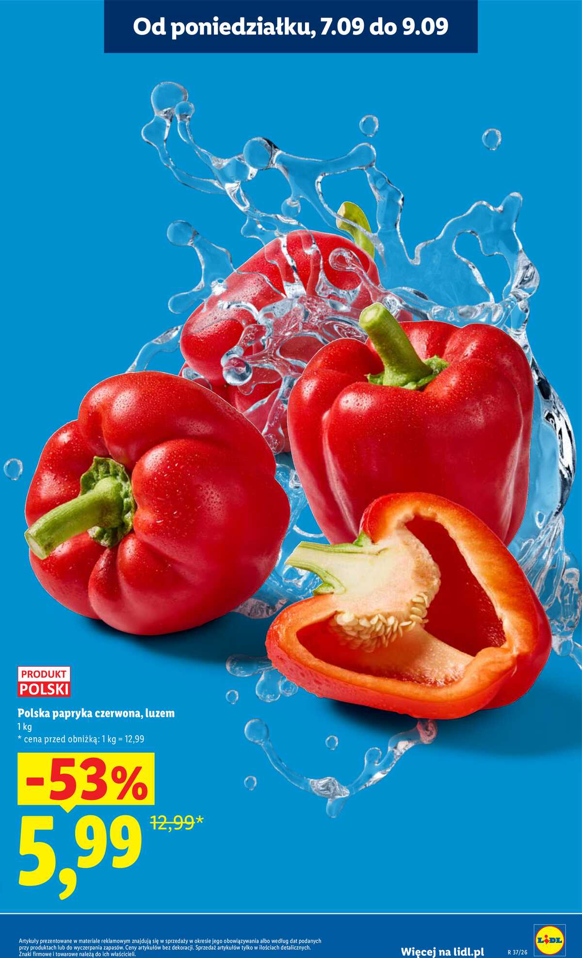 Leták Lidl Polsko 7.9.-9.9.2026 - Leták platí od 7. září do 9. září strana 15