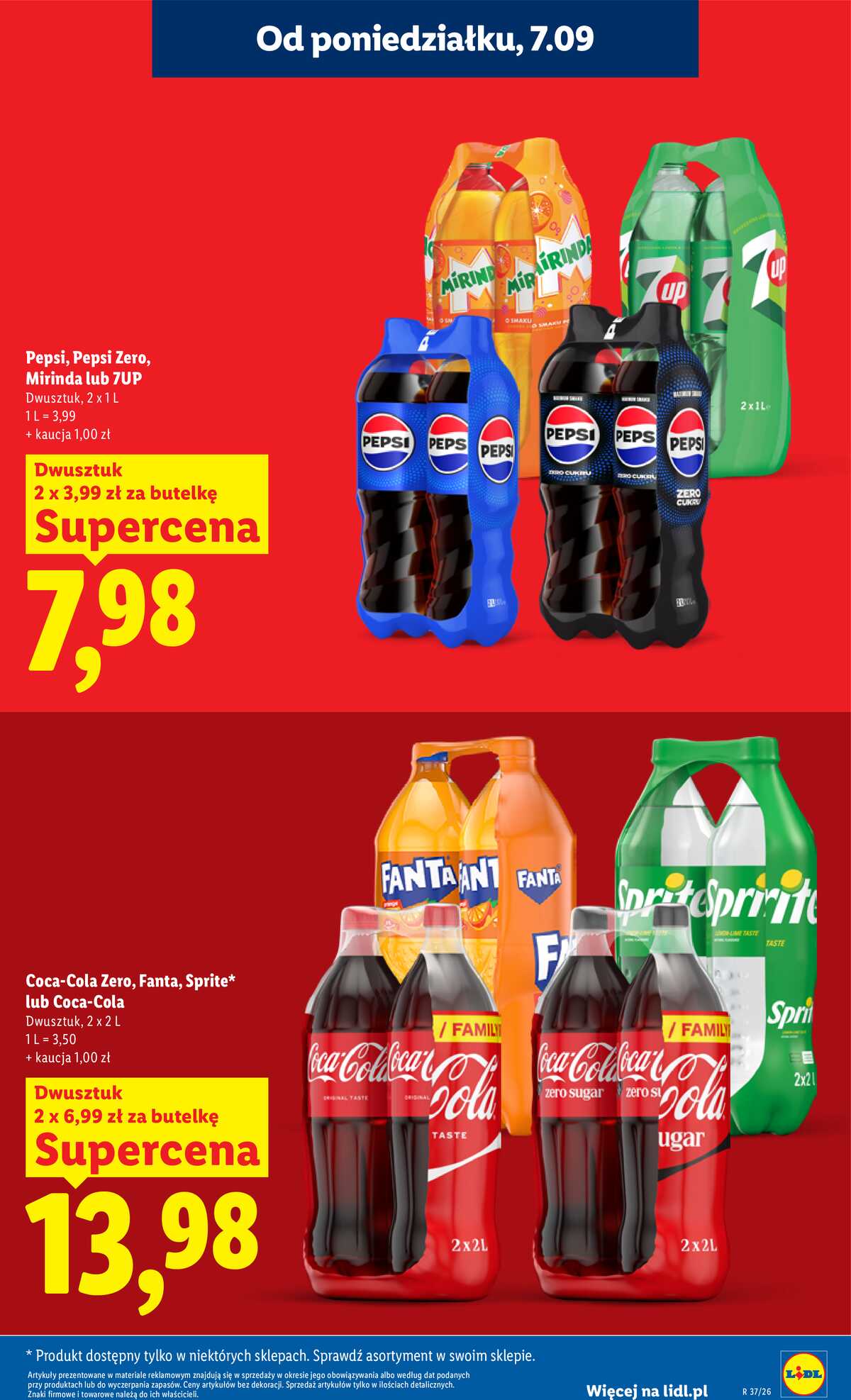 Leták Lidl Polsko 7.9.-9.9.2026 - Leták platí od 7. září do 9. září strana 19
