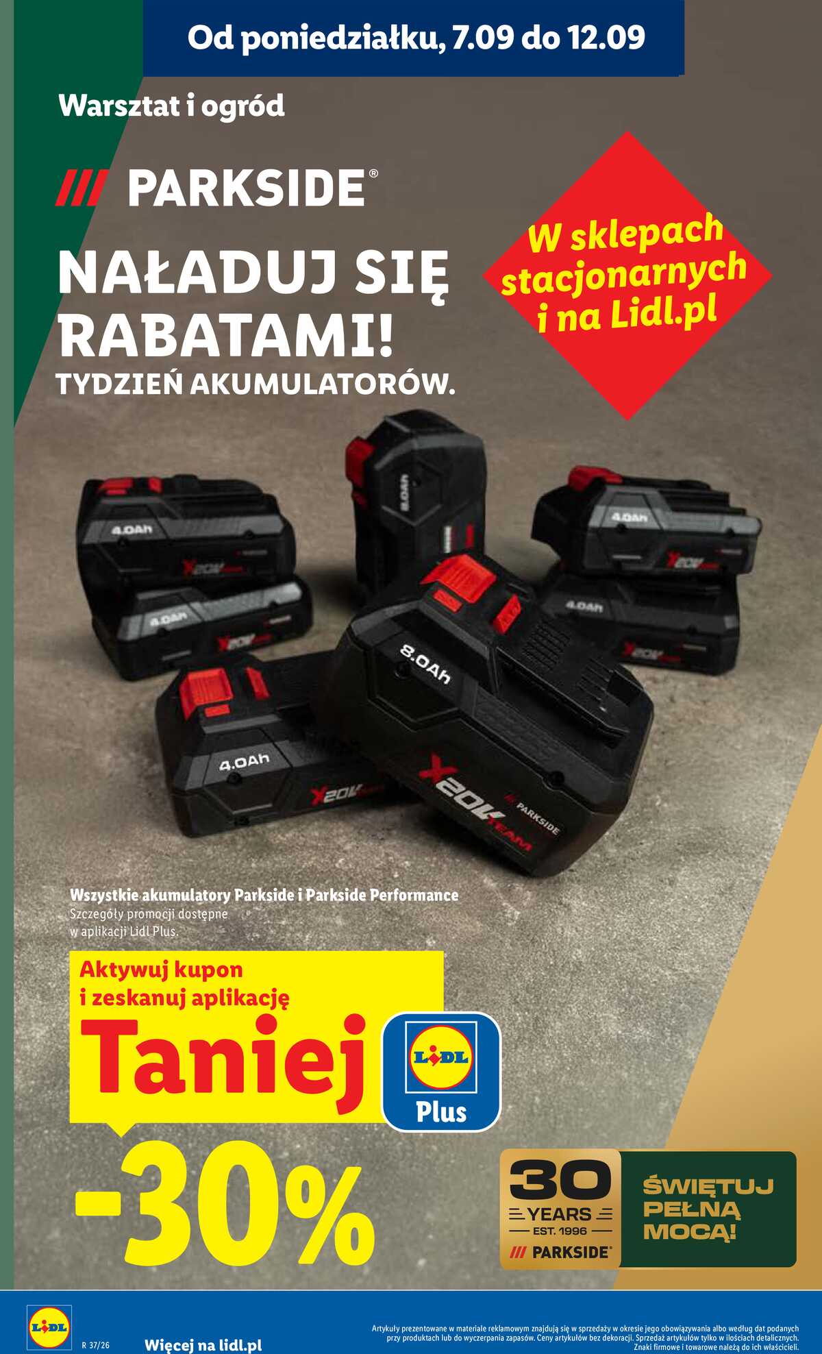 Leták Lidl Polsko 7.9.-9.9.2026 - Leták platí od 7. září do 9. září strana 26