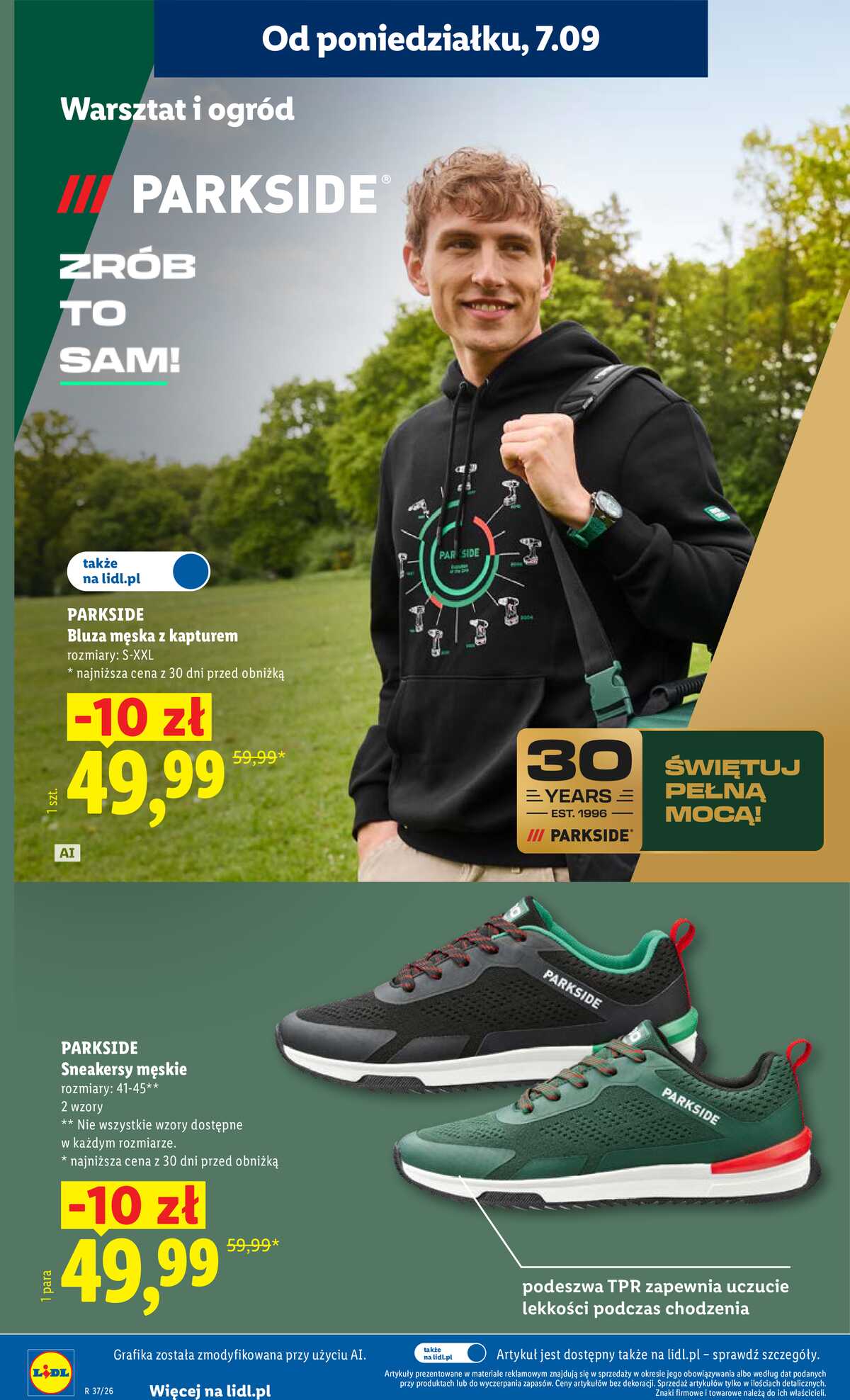 Leták Lidl Polsko 7.9.-9.9.2026 - Leták platí od 7. září do 9. září strana 28