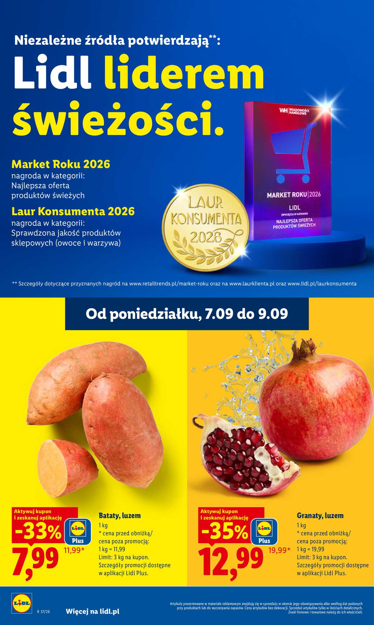 Leták Lidl Polsko 7.9.-9.9.2026 - Leták platí od 7. září do 9. září strana 30