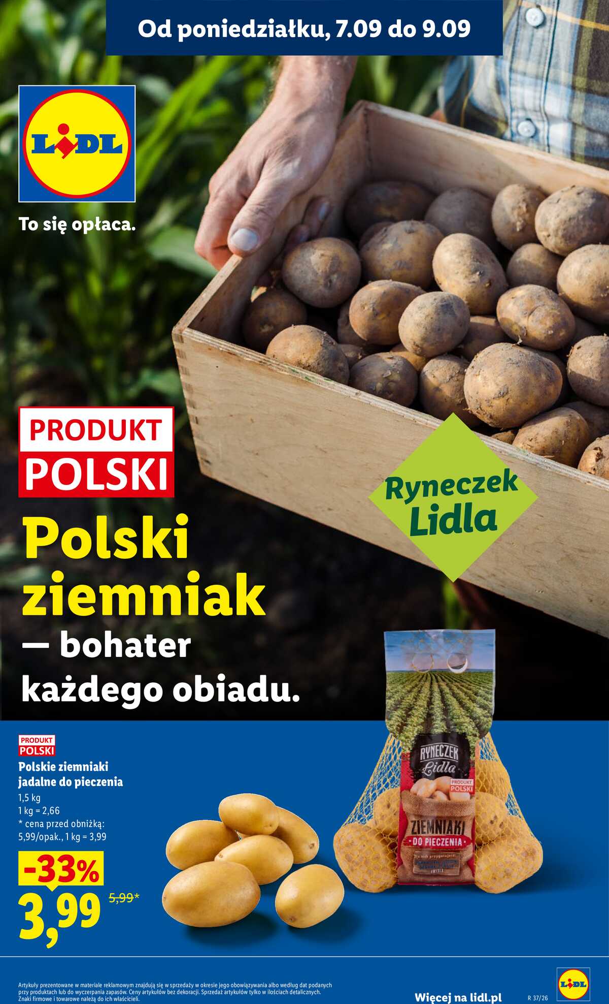 Leták Lidl Polsko 7.9.-9.9.2026 - Leták platí od 7. září do 9. září strana 31