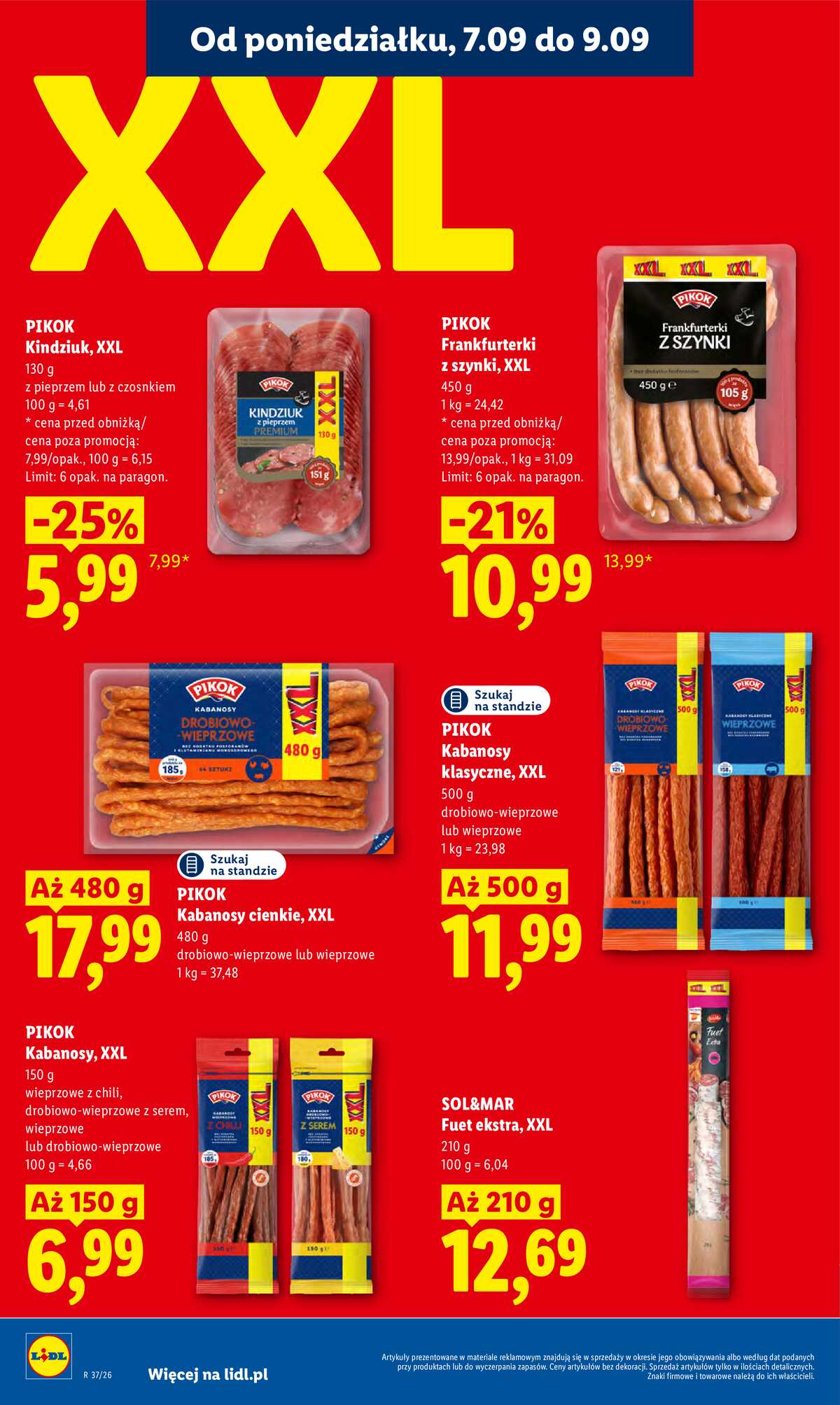 Leták Lidl Polsko 7.9.-9.9.2026 - Leták platí od 7. září do 9. září strana 38