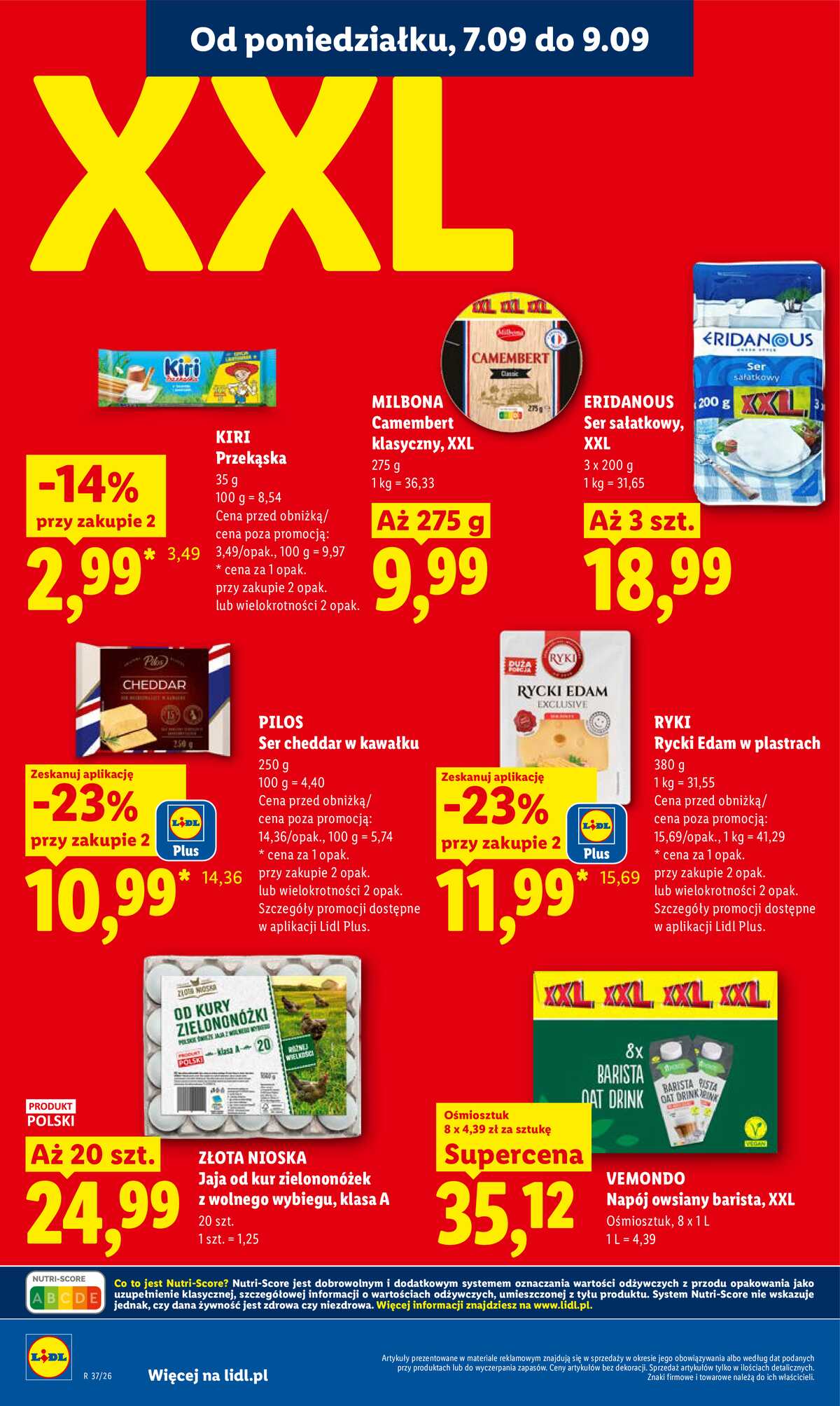 Leták Lidl Polsko 7.9.-9.9.2026 - Leták platí od 7. září do 9. září strana 40