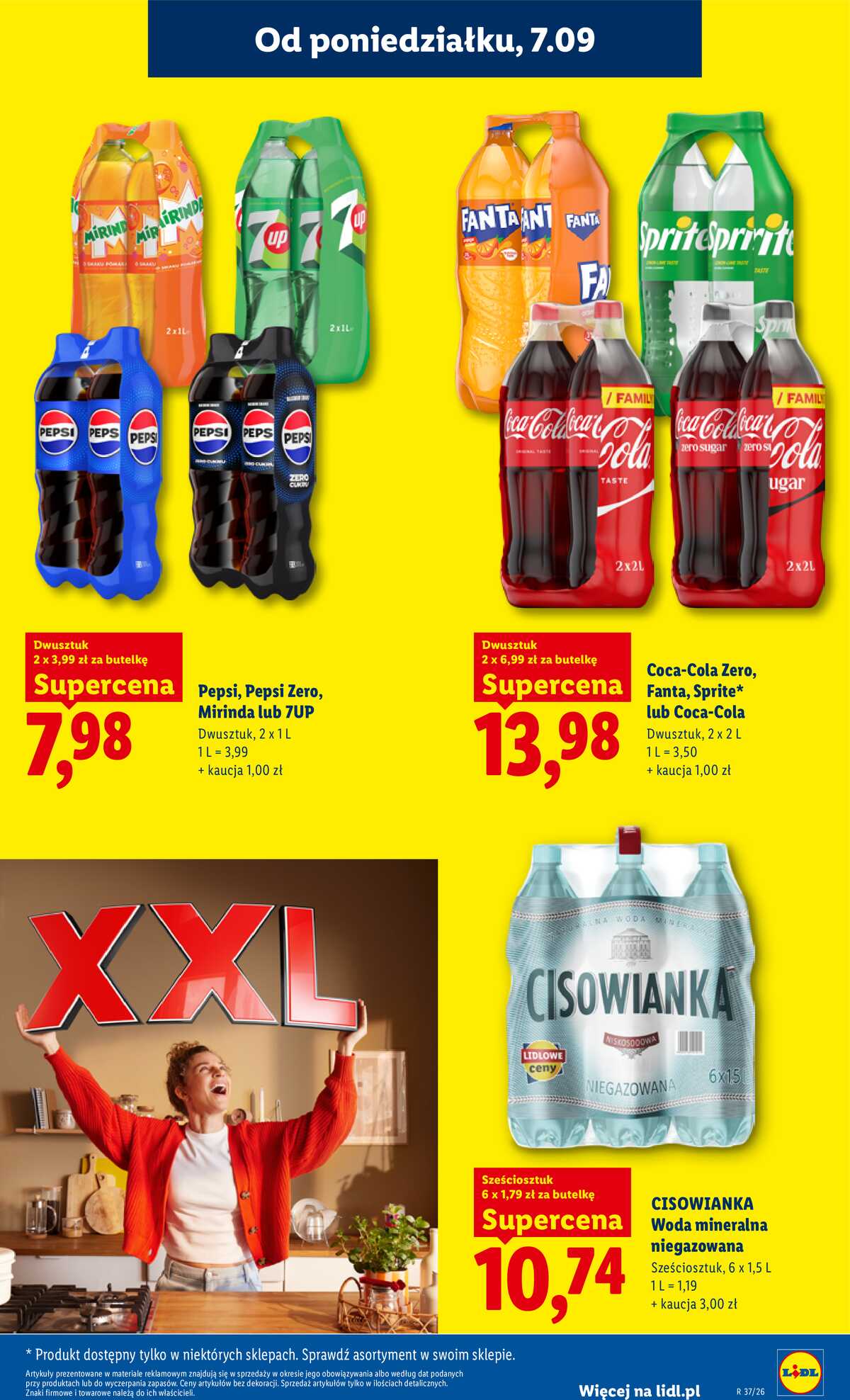 Leták Lidl Polsko 7.9.-9.9.2026 - Leták platí od 7. září do 9. září strana 47