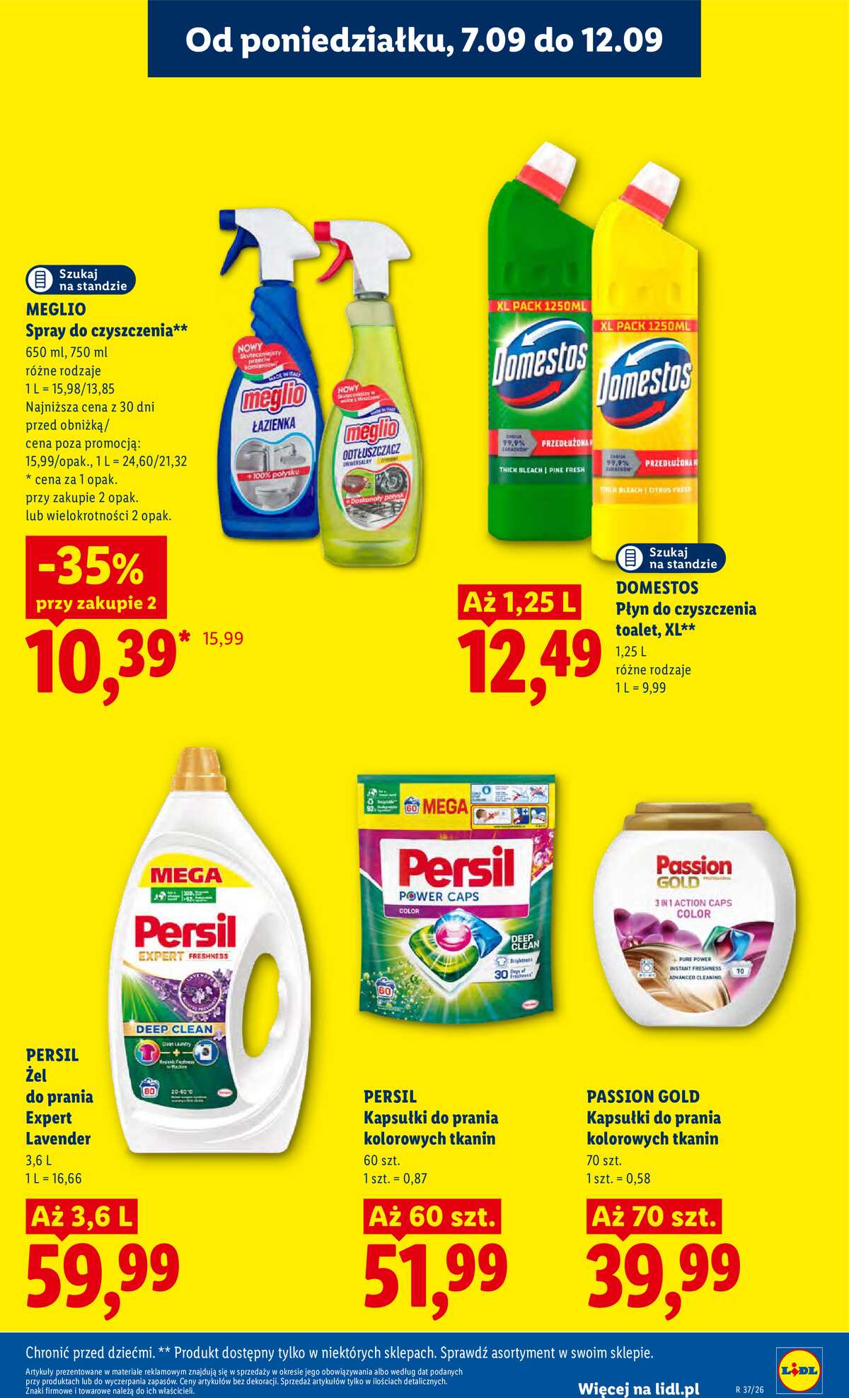 Leták Lidl Polsko 7.9.-9.9.2026 - Leták platí od 7. září do 9. září strana 55