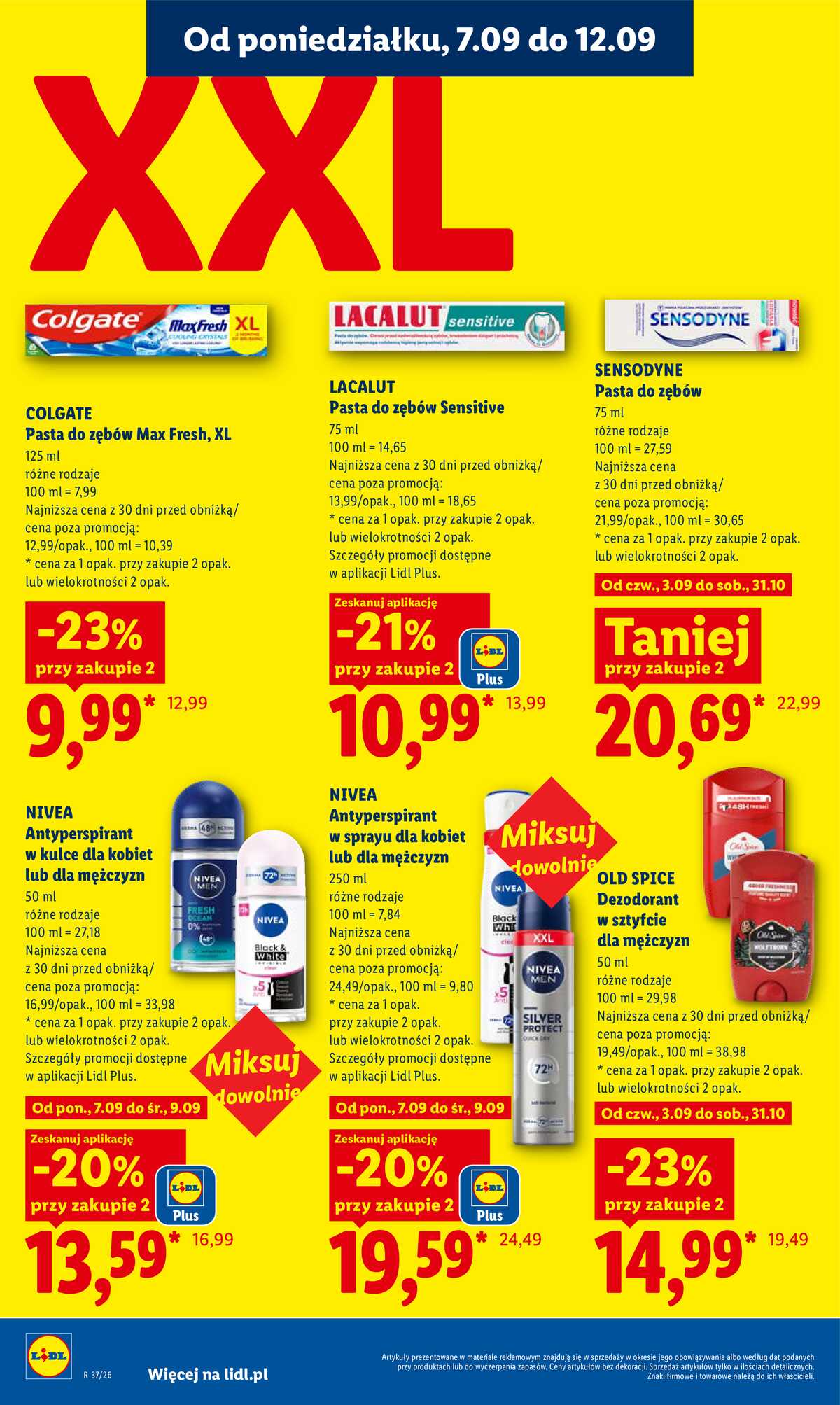 Leták Lidl Polsko 7.9.-9.9.2026 - Leták platí od 7. září do 9. září strana 56