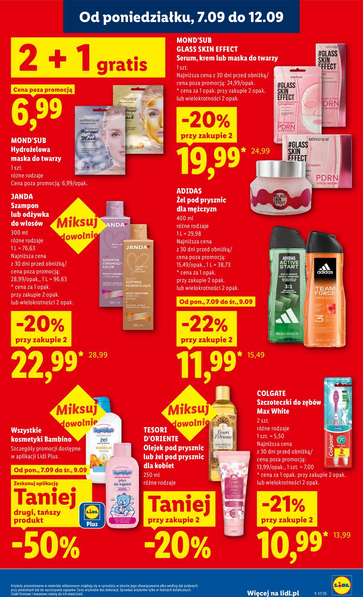Leták Lidl Polsko 7.9.-9.9.2026 - Leták platí od 7. září do 9. září strana 57