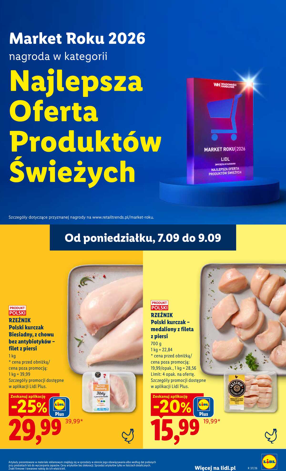 Leták Lidl Polsko 7.9.-9.9.2026 - Leták platí od 7. září do 9. září strana 63