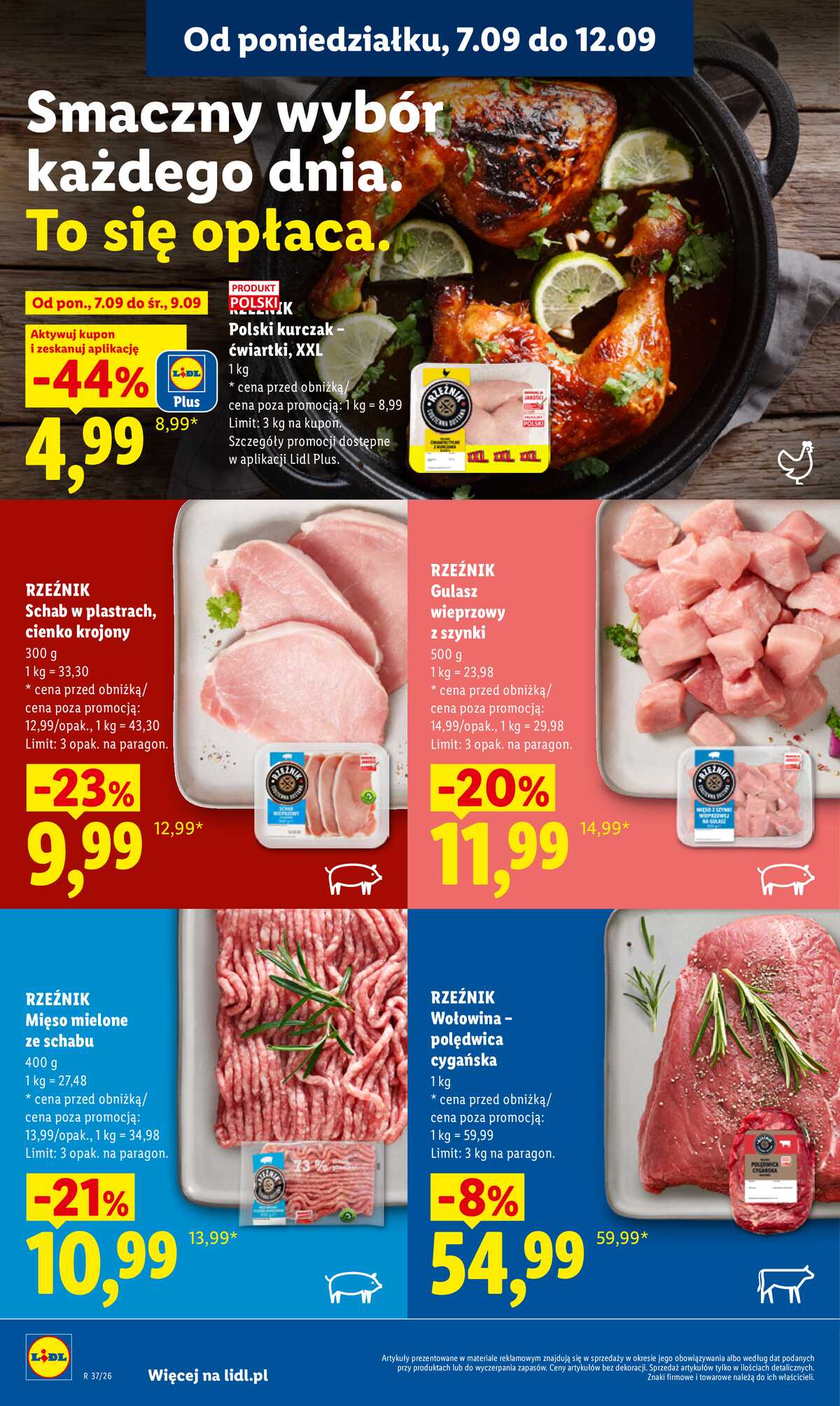 Leták Lidl Polsko 7.9.-9.9.2026 - Leták platí od 7. září do 9. září strana 64
