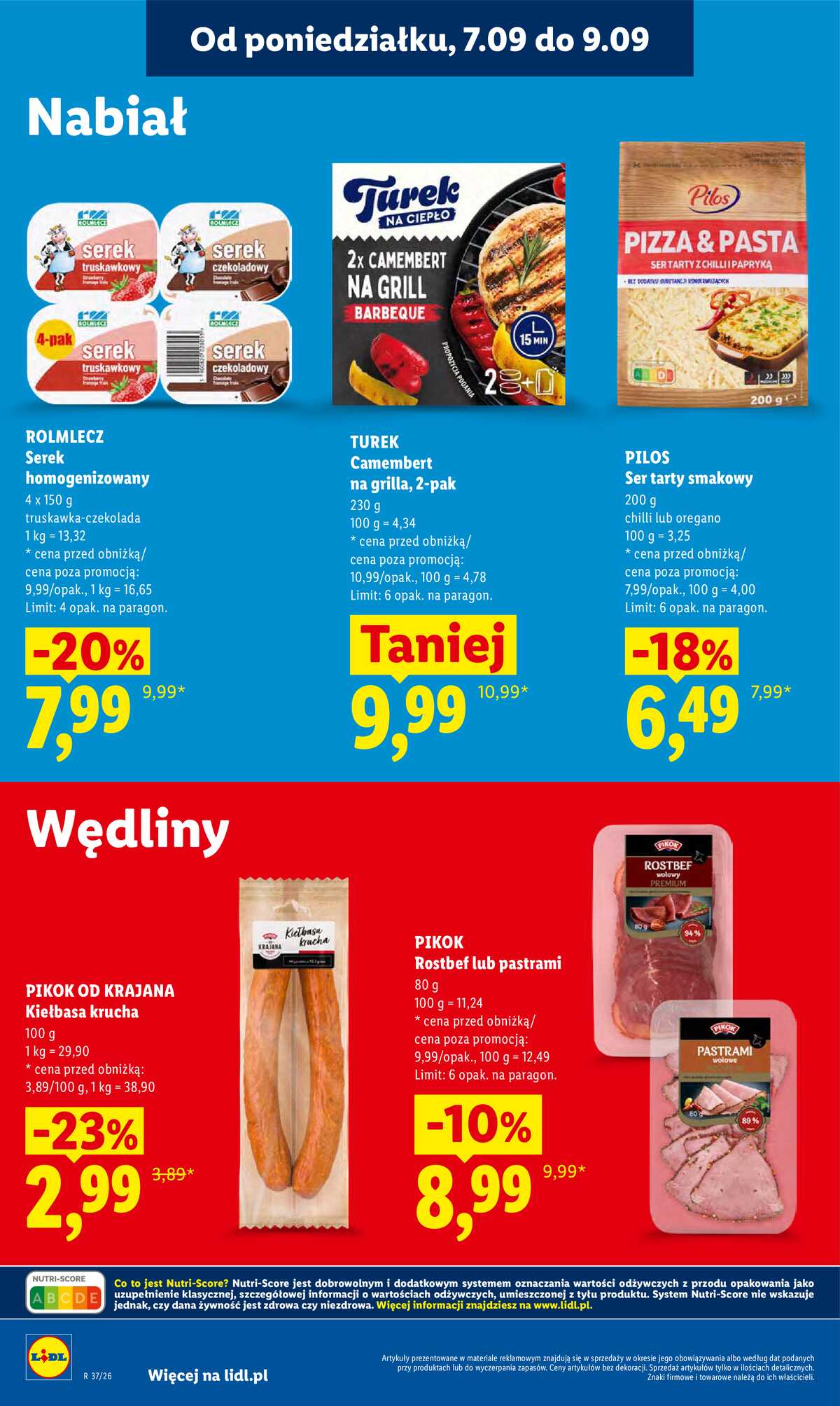 Leták Lidl Polsko 7.9.-9.9.2026 - Leták platí od 7. září do 9. září strana 66