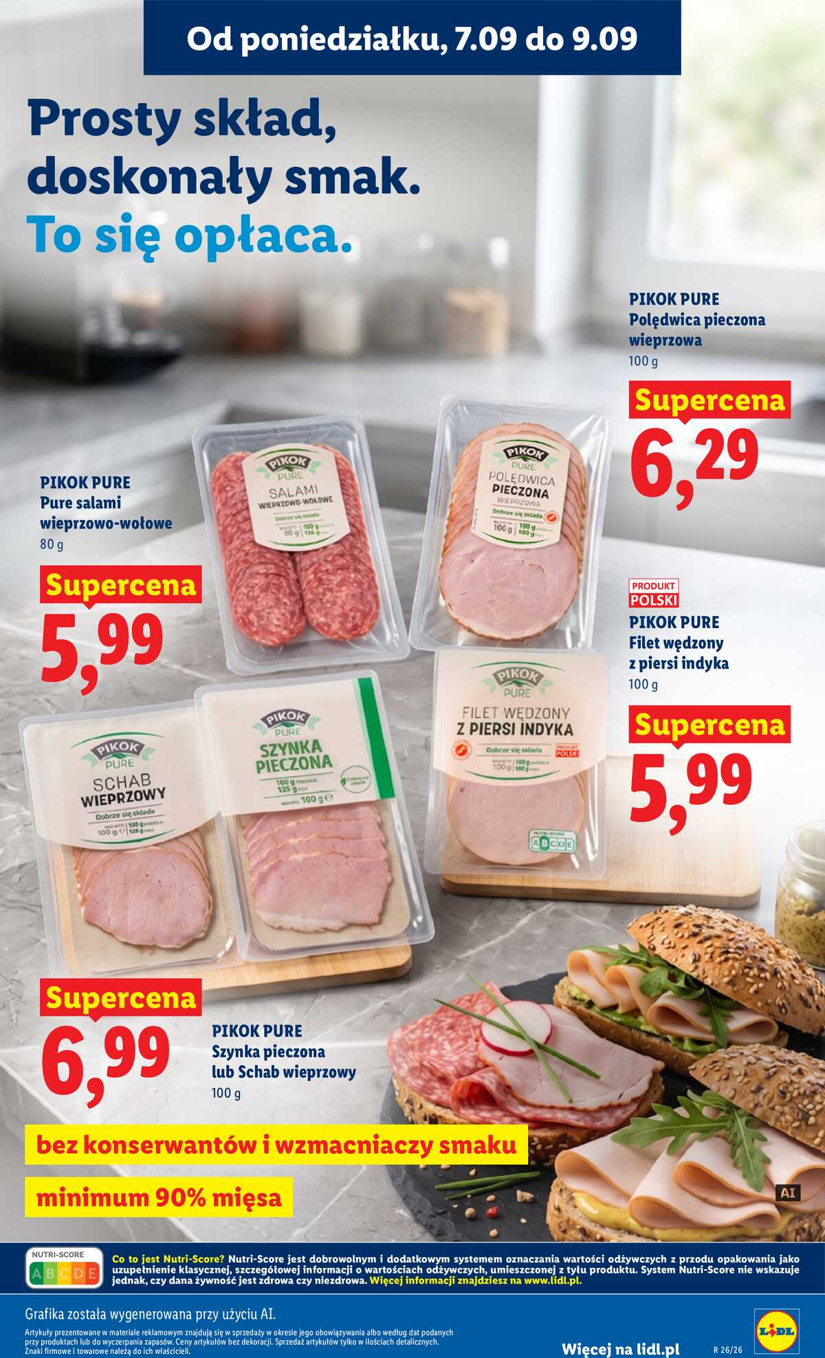 Leták Lidl Polsko 7.9.-9.9.2026 - Leták platí od 7. září do 9. září strana 67