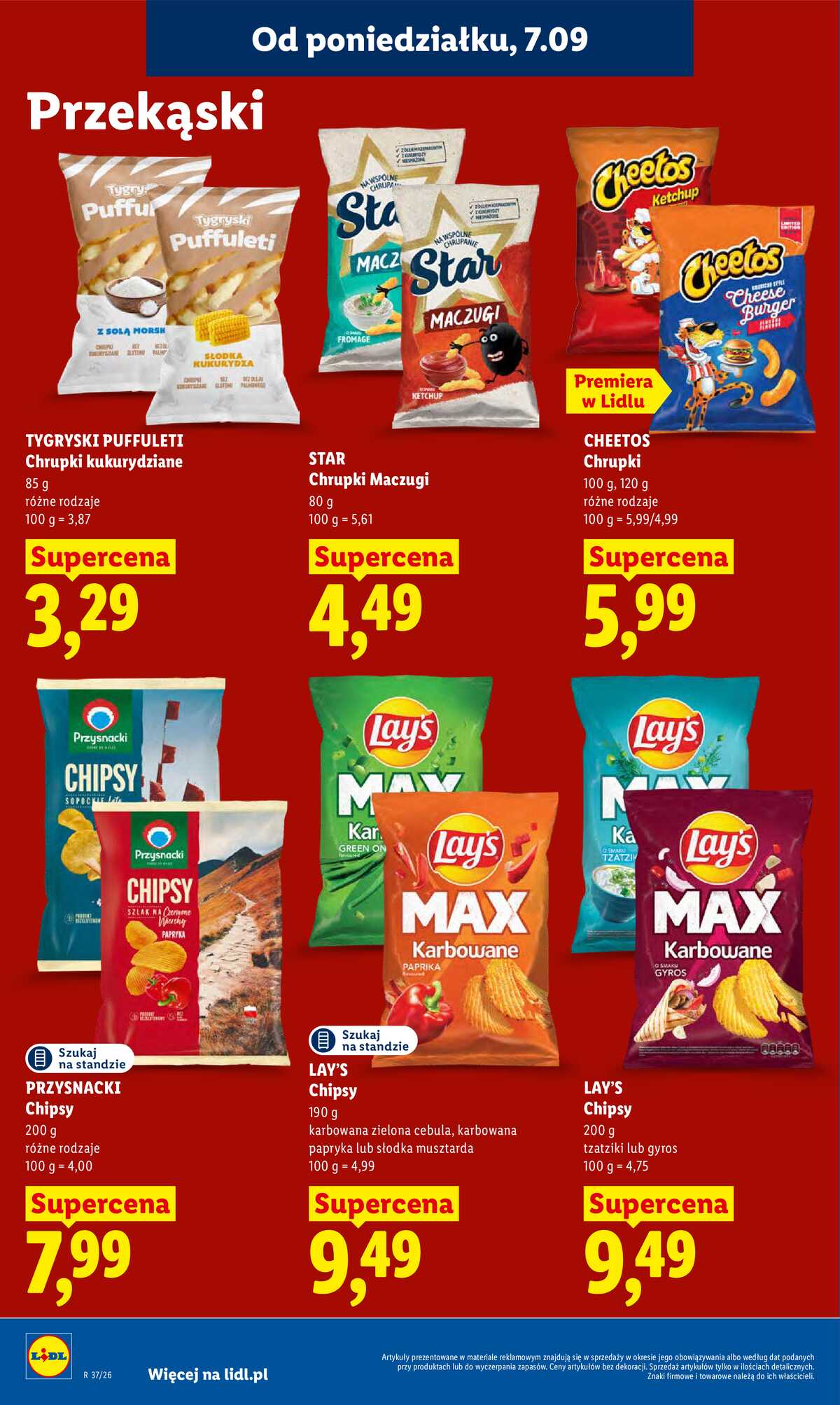 Leták Lidl Polsko 7.9.-9.9.2026 - Leták platí od 7. září do 9. září strana 72
