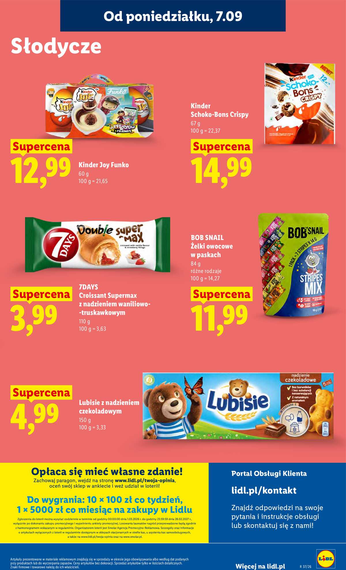 Leták Lidl Polsko 7.9.-9.9.2026 - Leták platí od 7. září do 9. září strana 75
