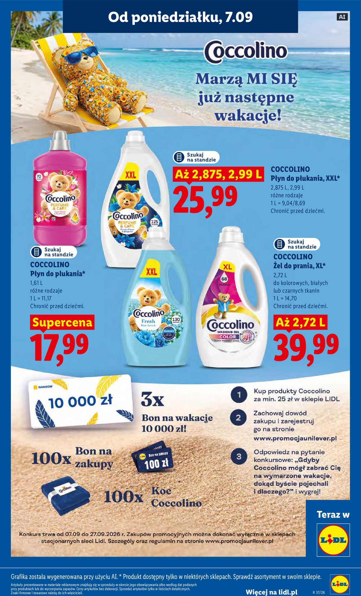 Leták Lidl Polsko 7.9.-9.9.2026 - Leták platí od 7. září do 9. září strana 81