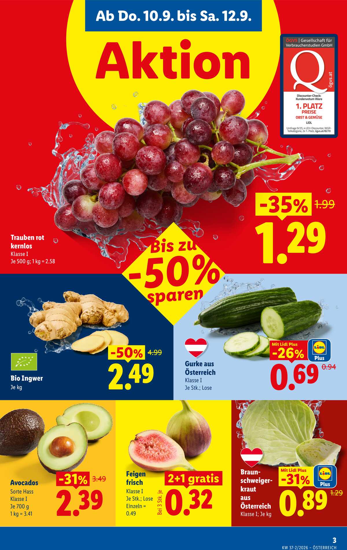 Leták Lidl Rakousko 10.9.-16.9.2026 strana 5