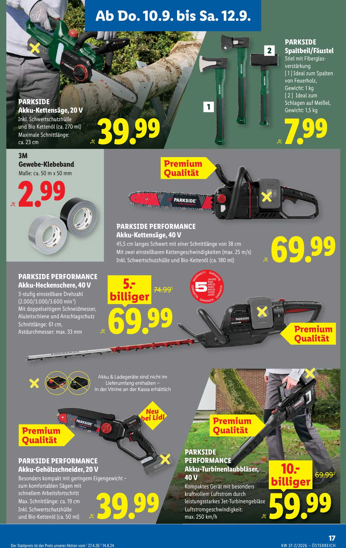 Leták Lidl Rakousko 10.9.-16.9.2026 strana 21