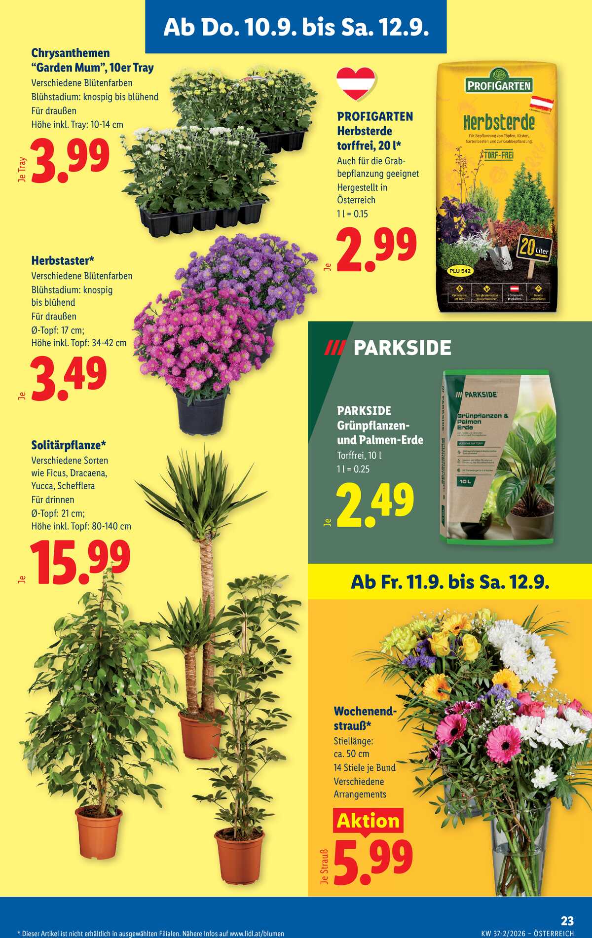 Leták Lidl Rakousko 10.9.-16.9.2026 strana 27