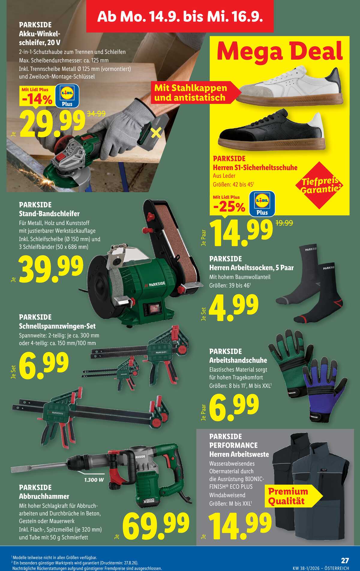 Leták Lidl Rakousko 10.9.-16.9.2026 strana 34